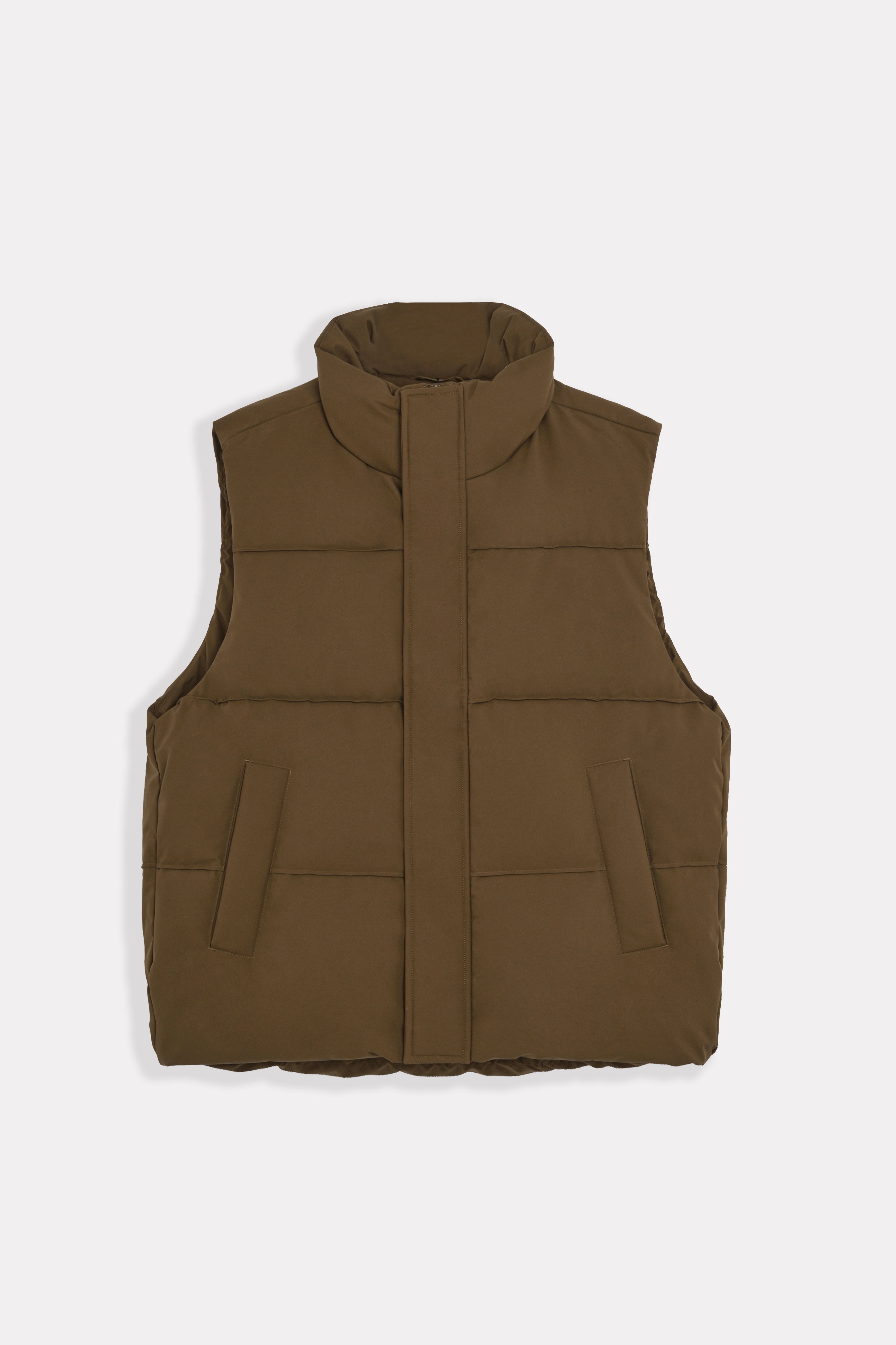 Cozy Sleeveless Down Vest