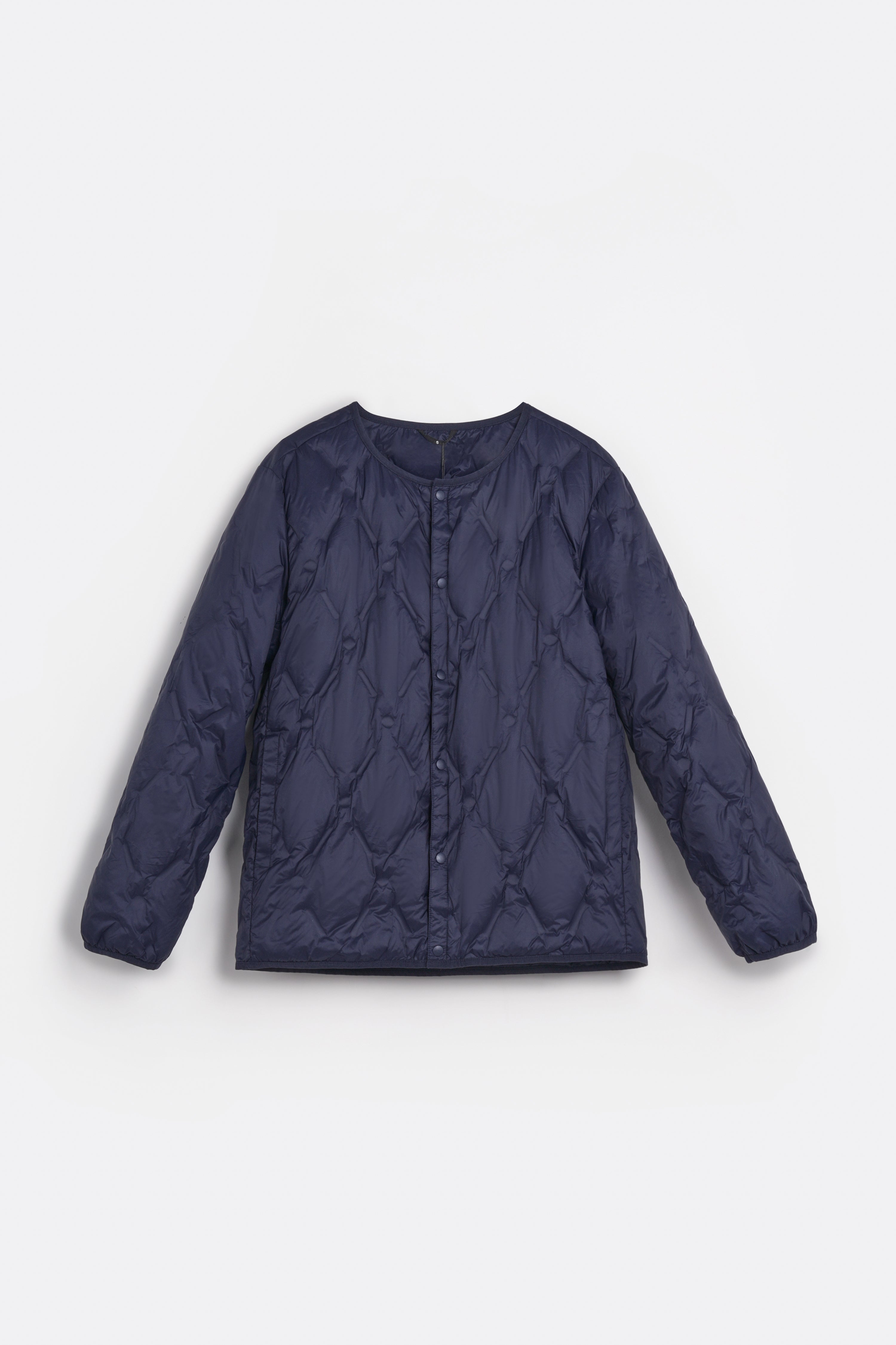 Lightweight Packable Collarless Man Down Jacket