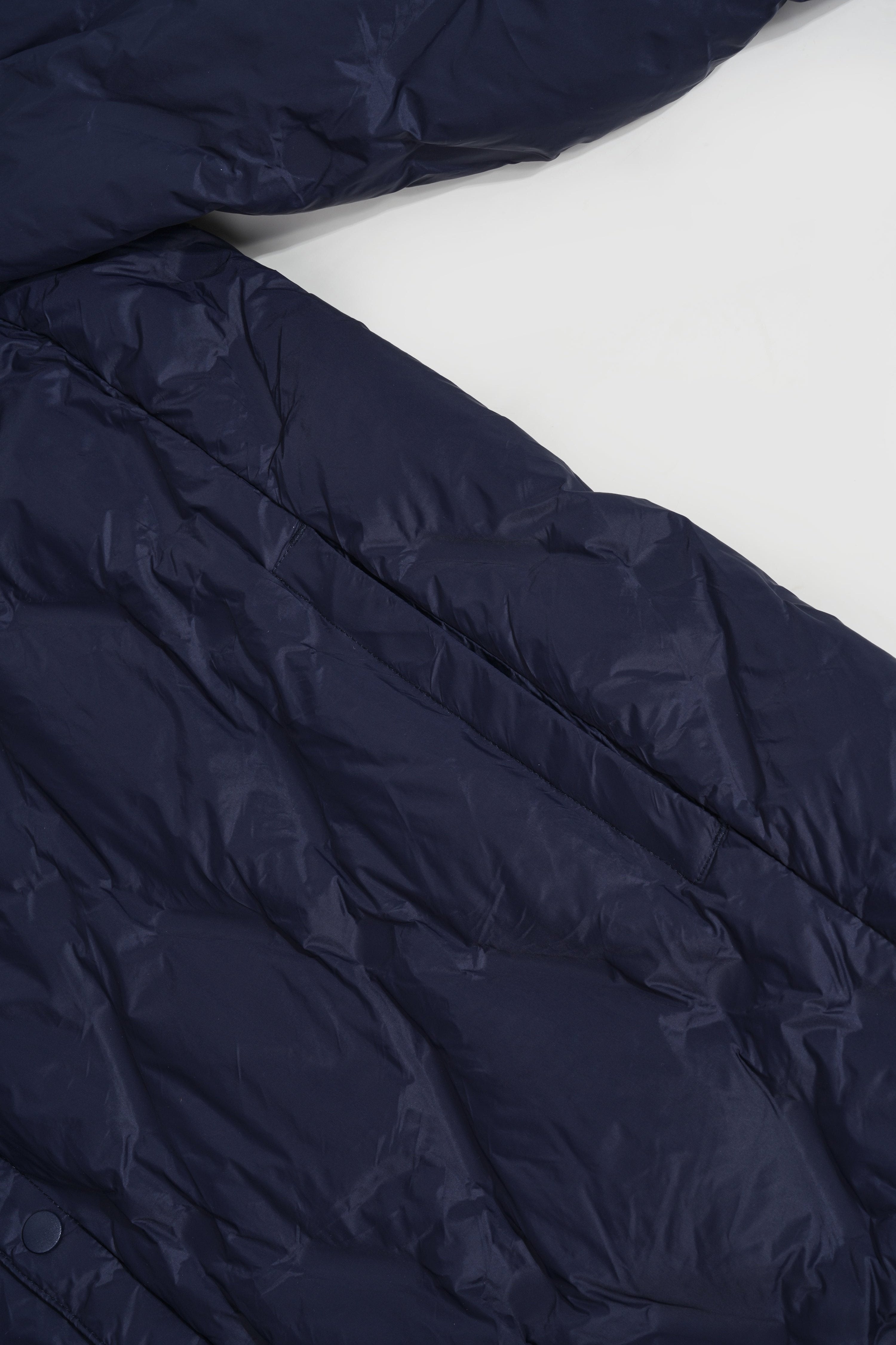 Lightweight Packable Collarless Man Down Jacket