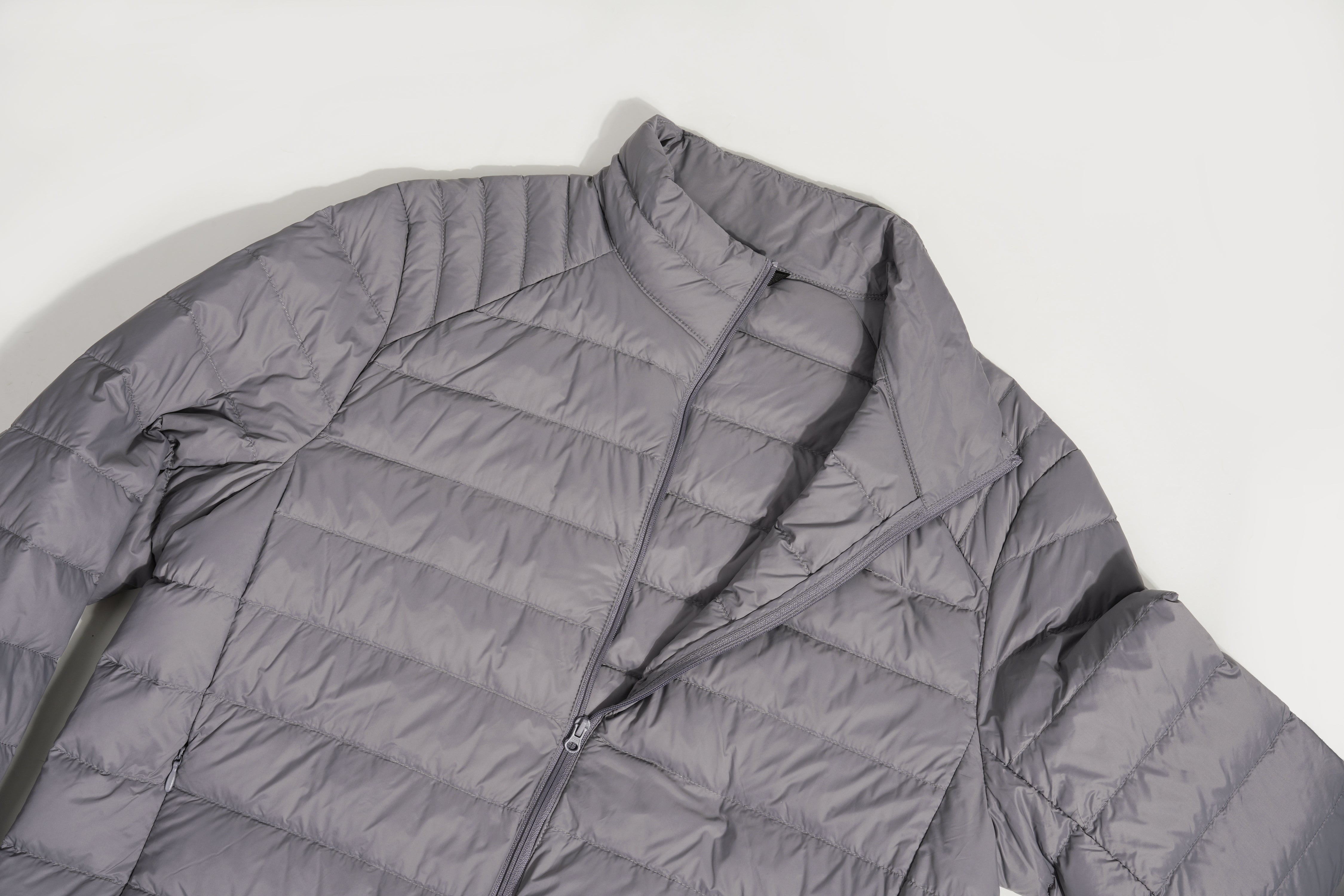 Lightweight Stand-Collar Man Down Jacket
