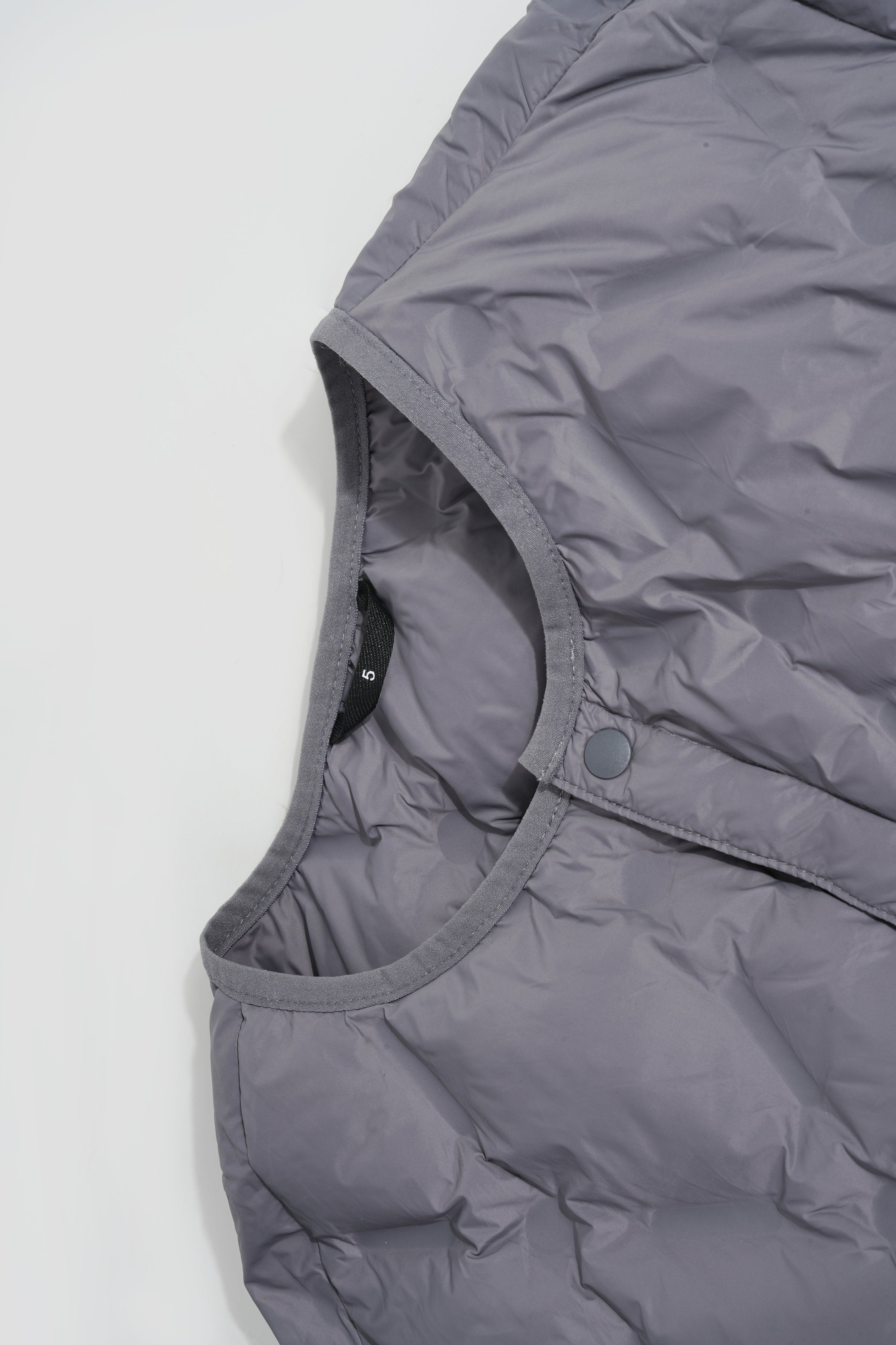 Lightweight Packable Collarless Man Down Jacket