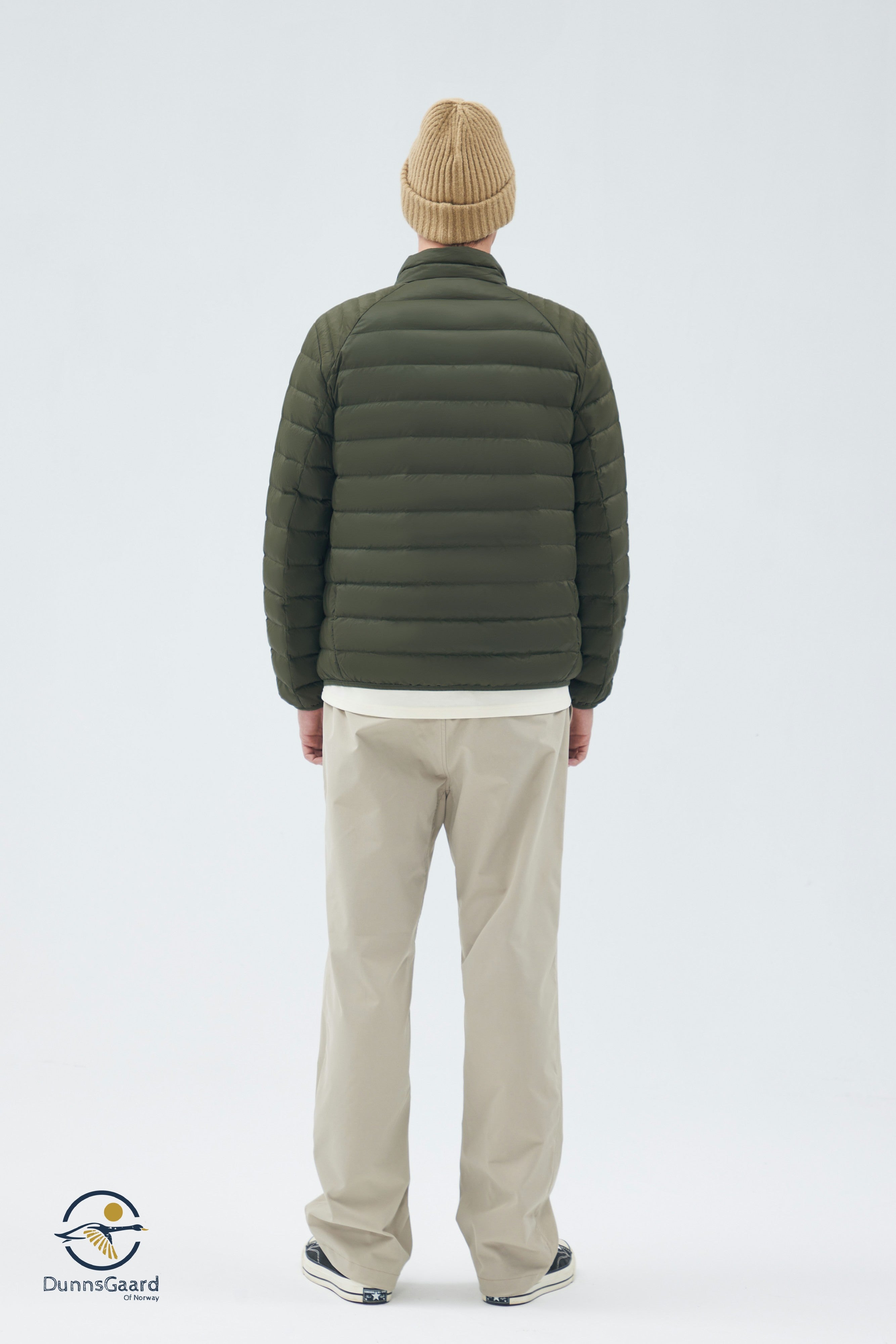 Lightweight Stand-Collar Man Down Jacket