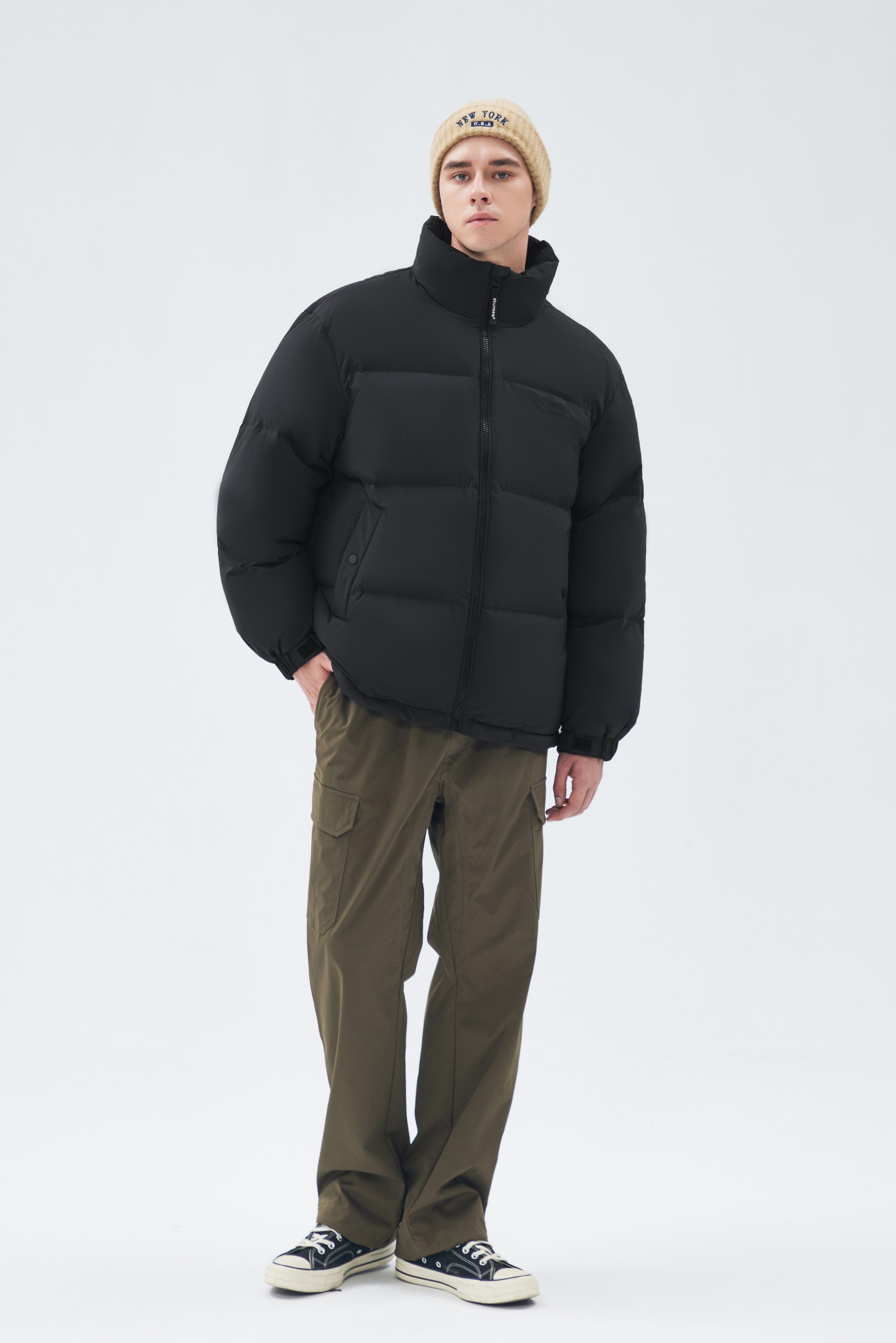 Heavy Filling Man Down Jacket