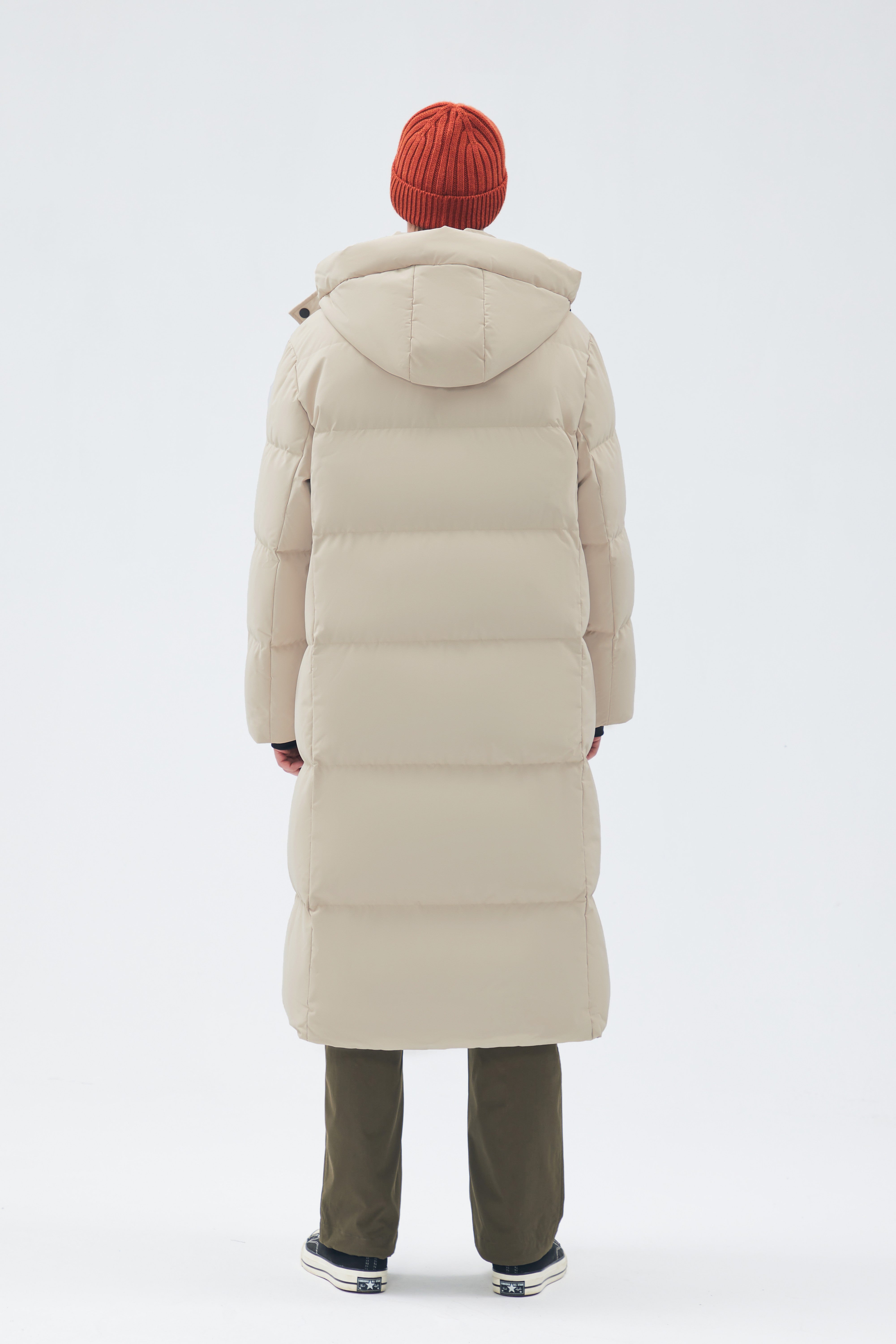 Long-Length Man Down Jacket