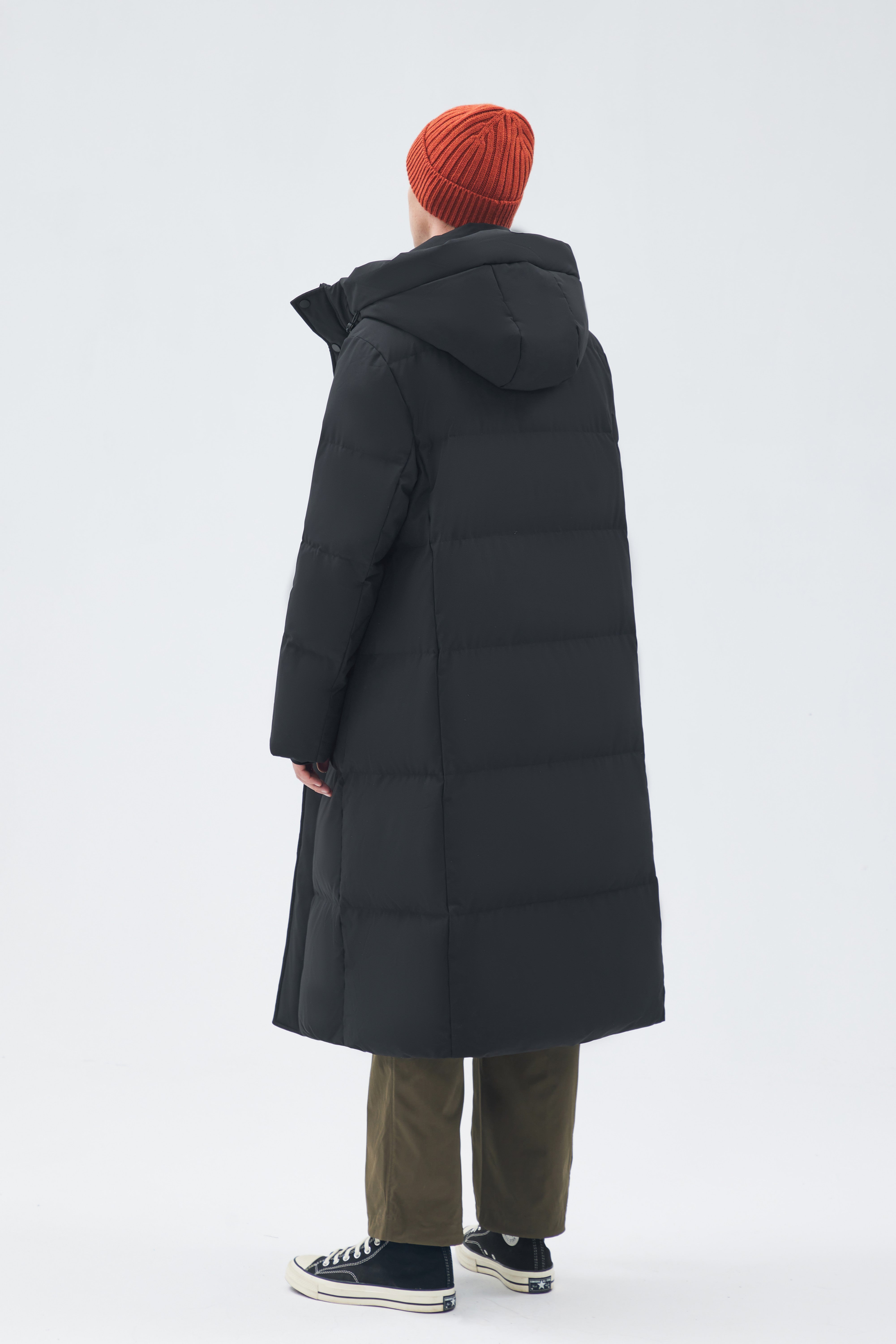 Long-Length Man Down Jacket