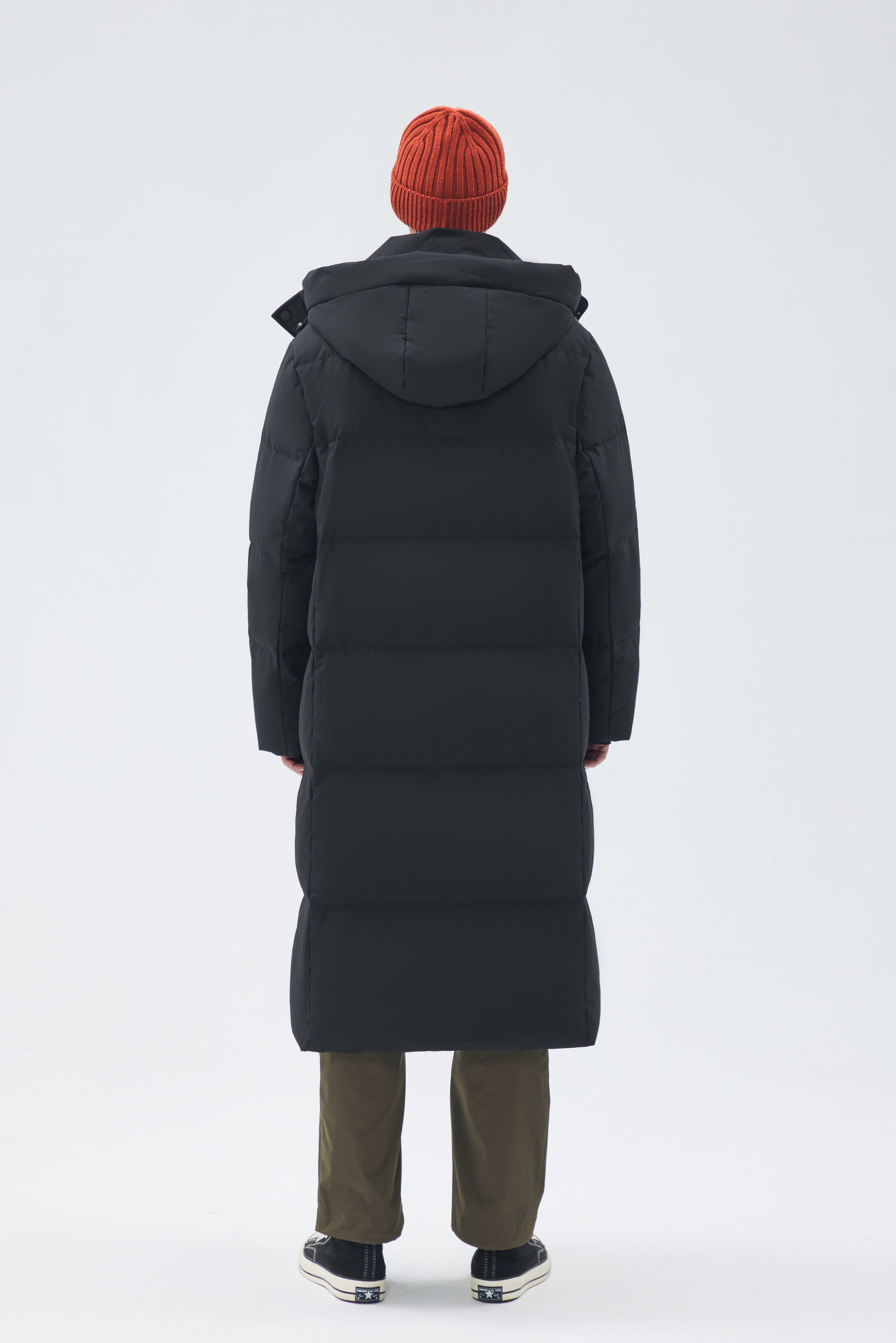 Long-Length Man Down Jacket