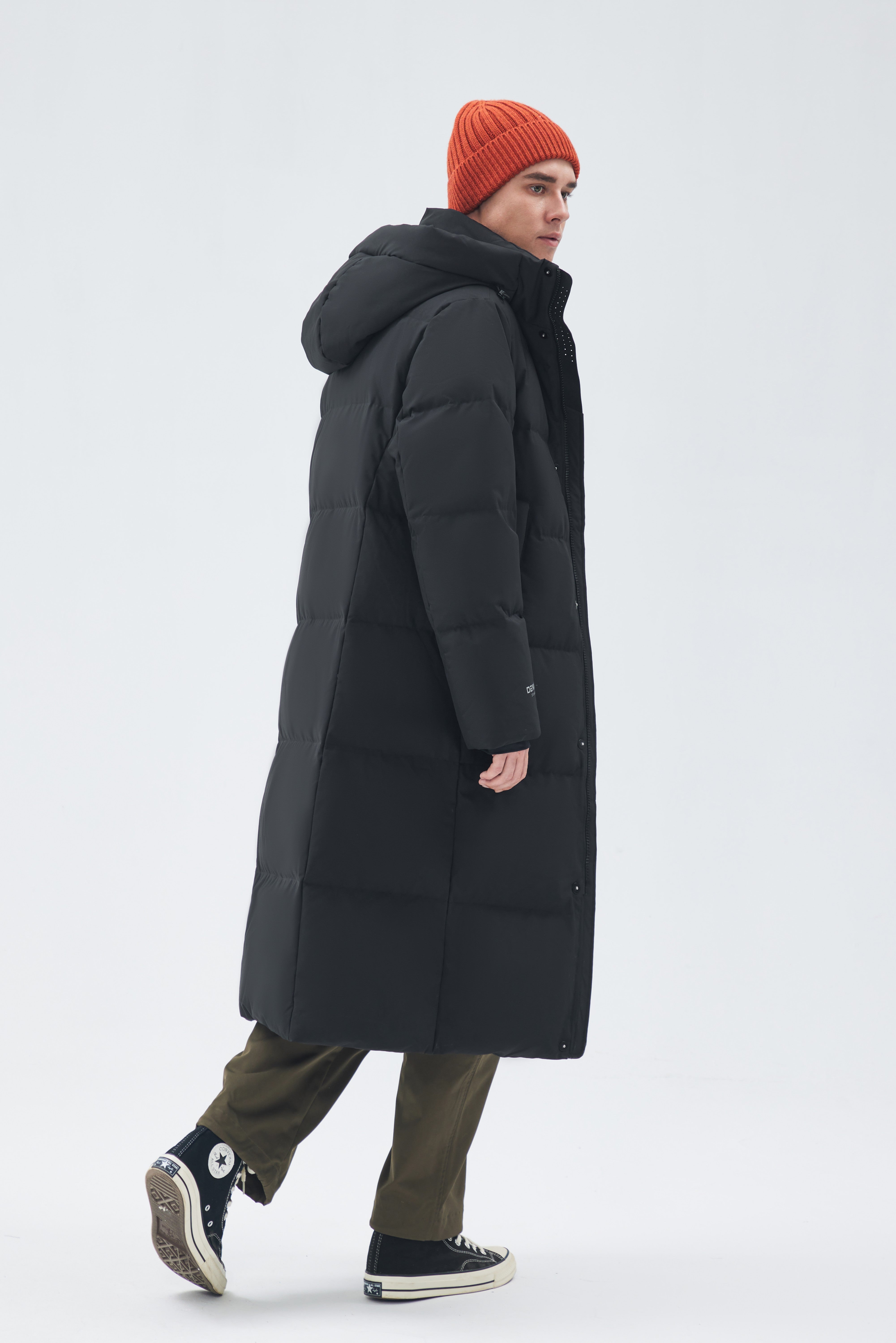 Long-Length Man Down Jacket