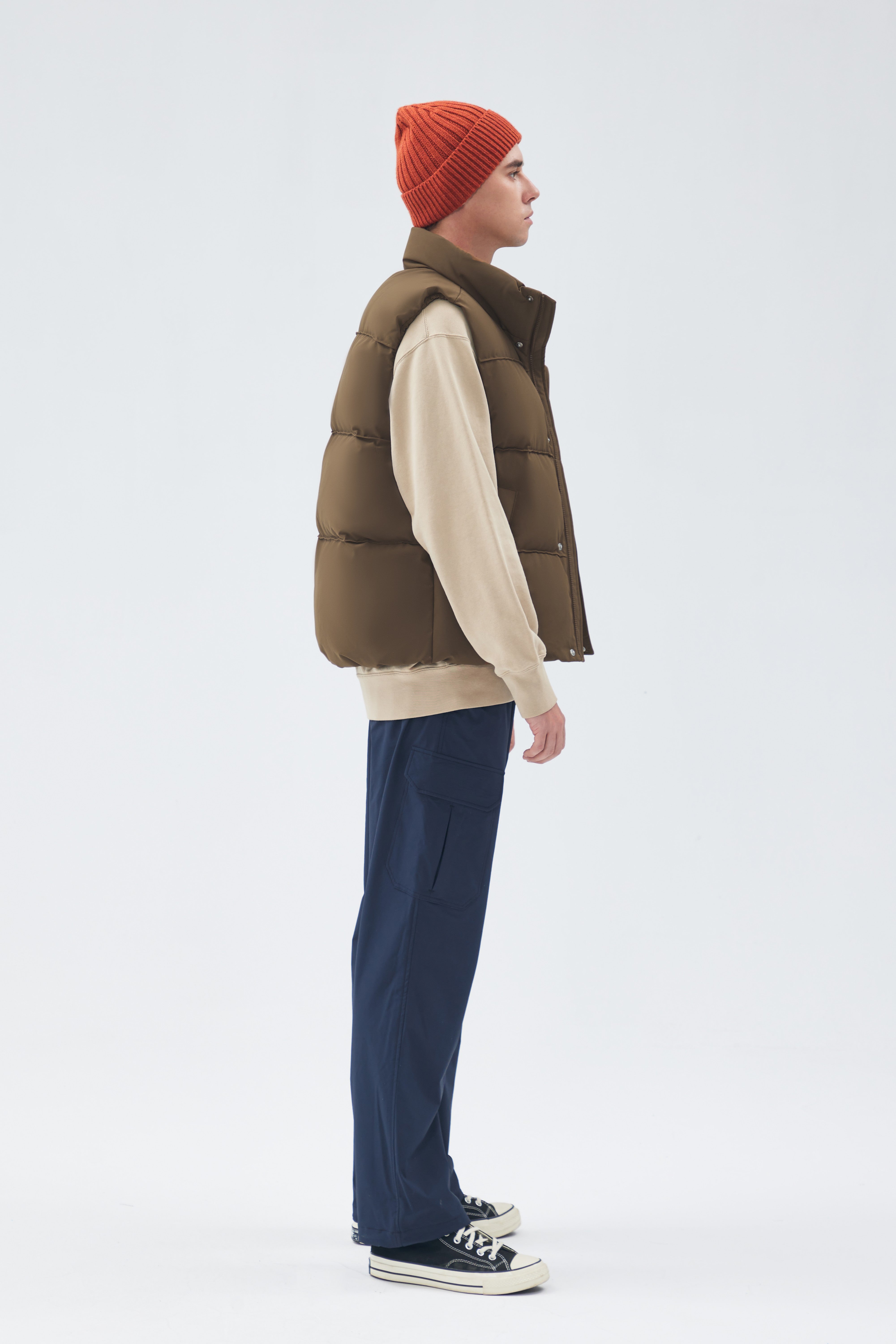 Cozy Sleeveless Down Vest