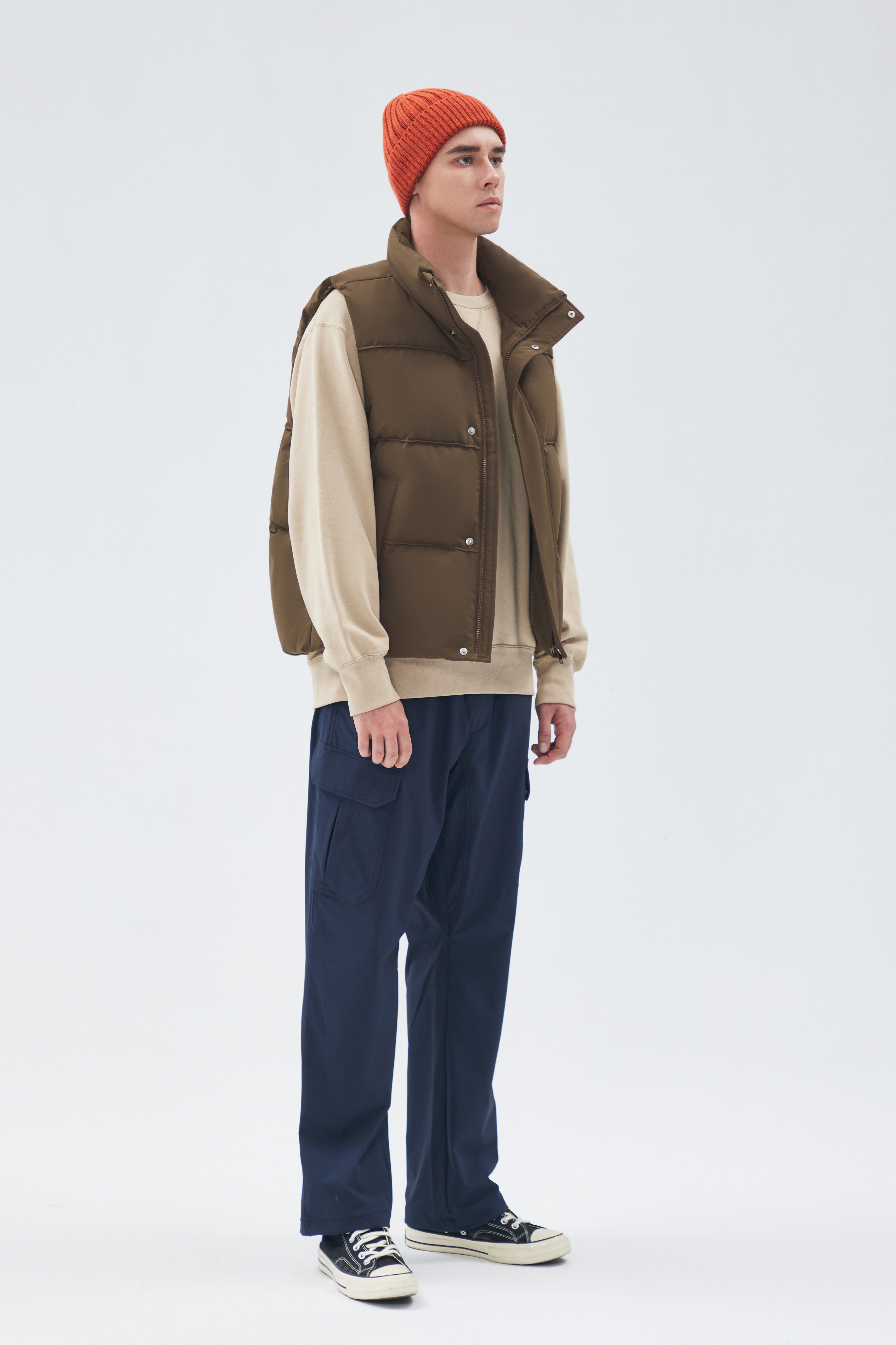 Cozy Sleeveless Down Vest