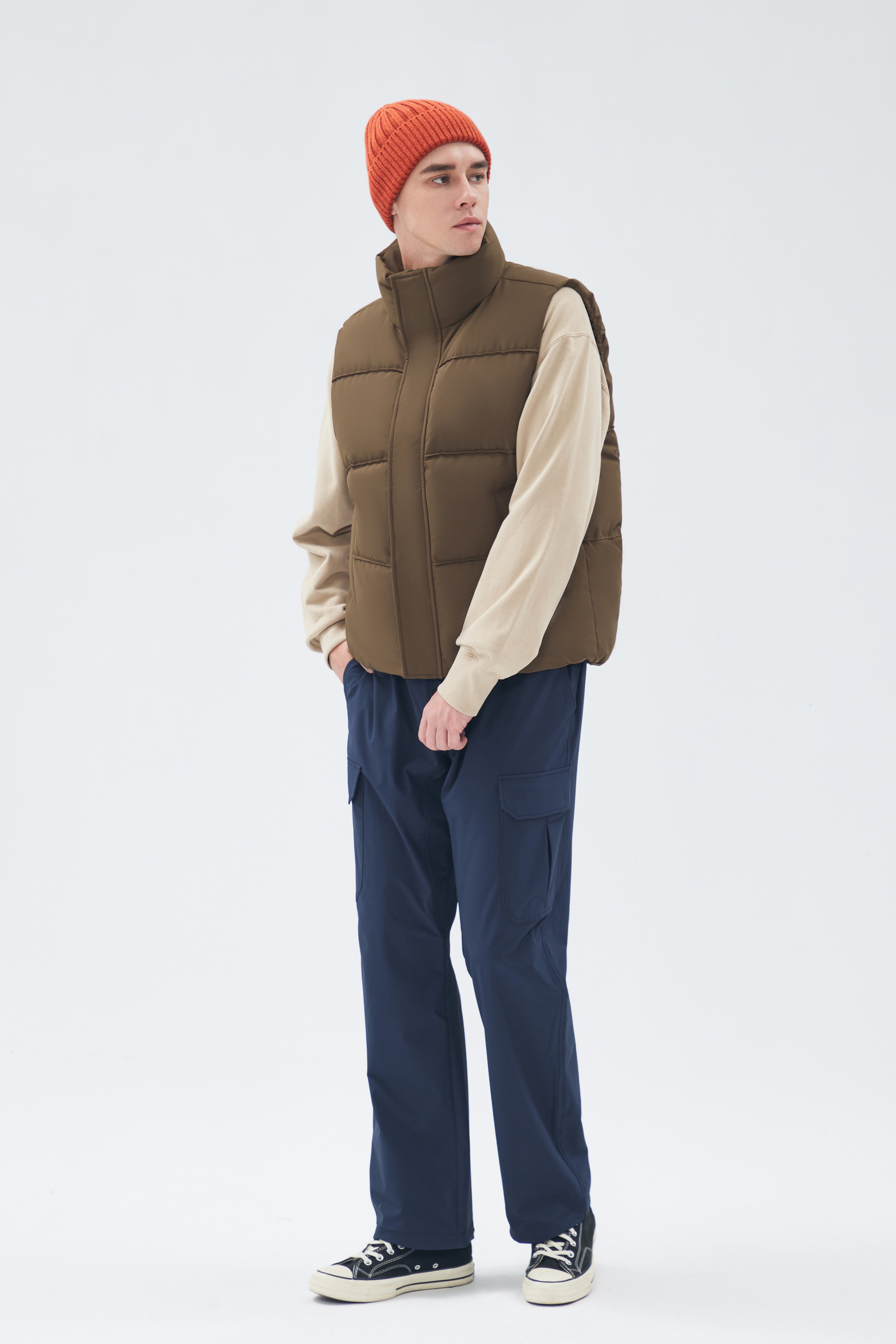 Cozy Sleeveless Down Vest