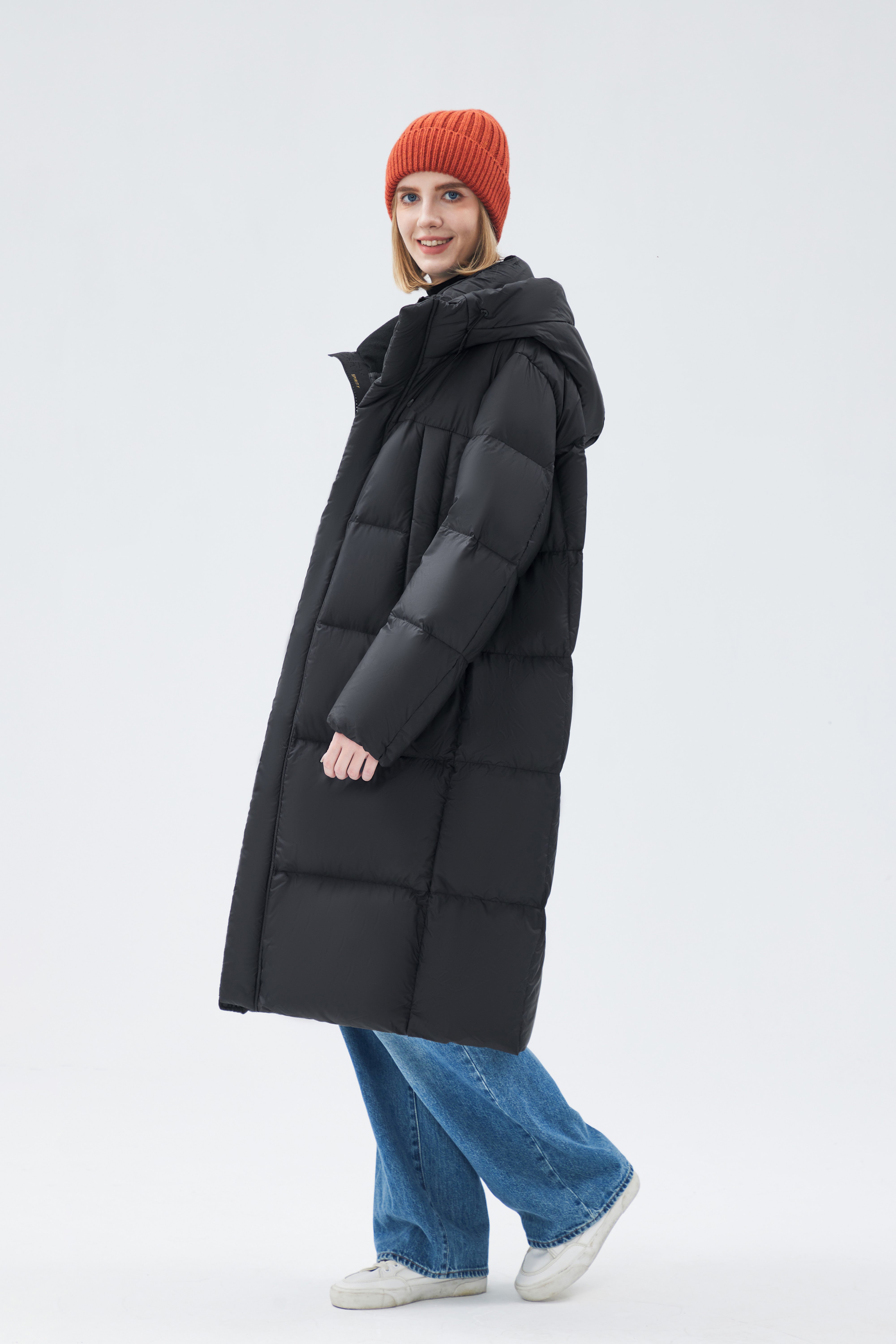 Long Puffer Down Woman Jacket