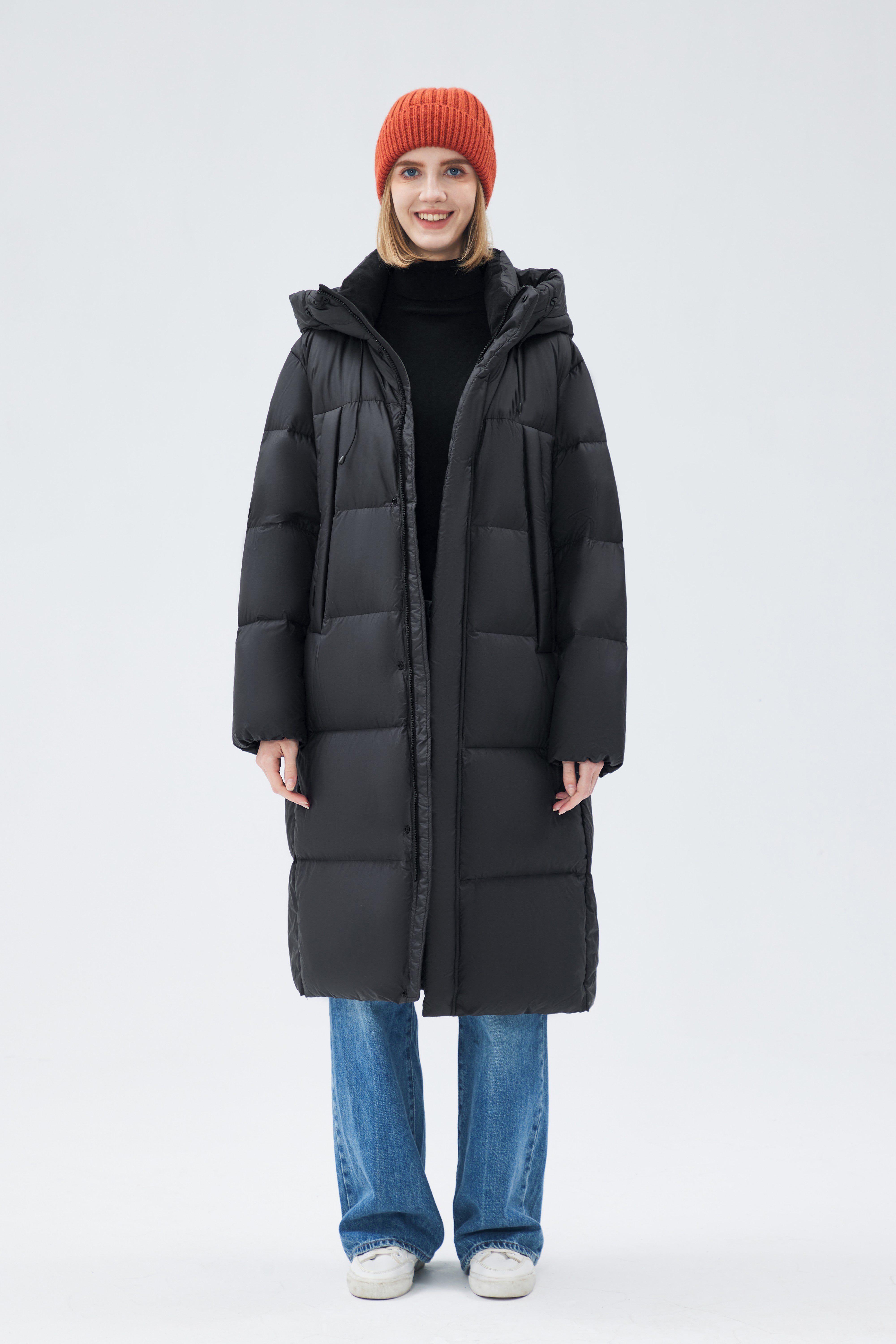 Long Puffer Down Woman Jacket
