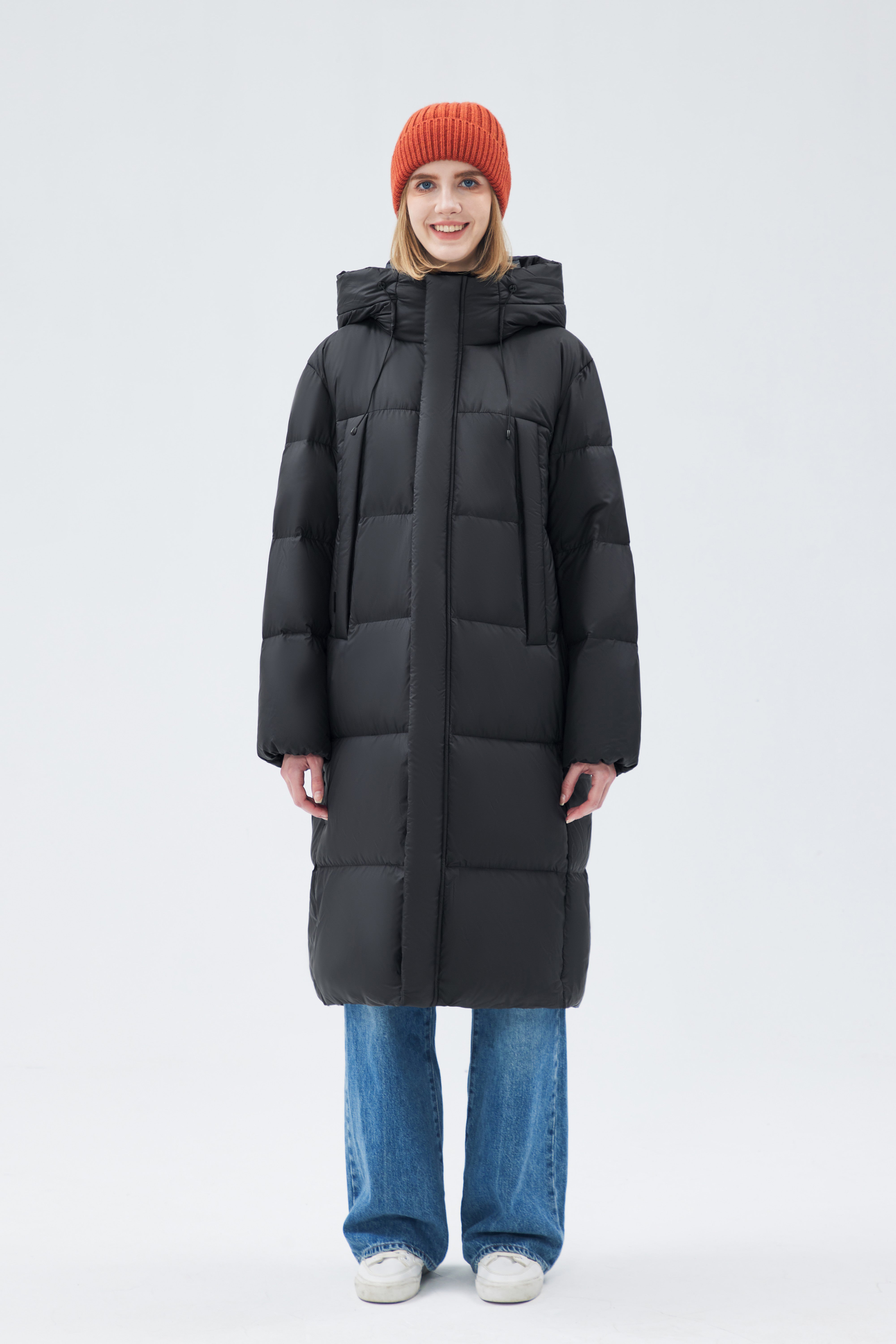 Long Puffer Down Woman Jacket