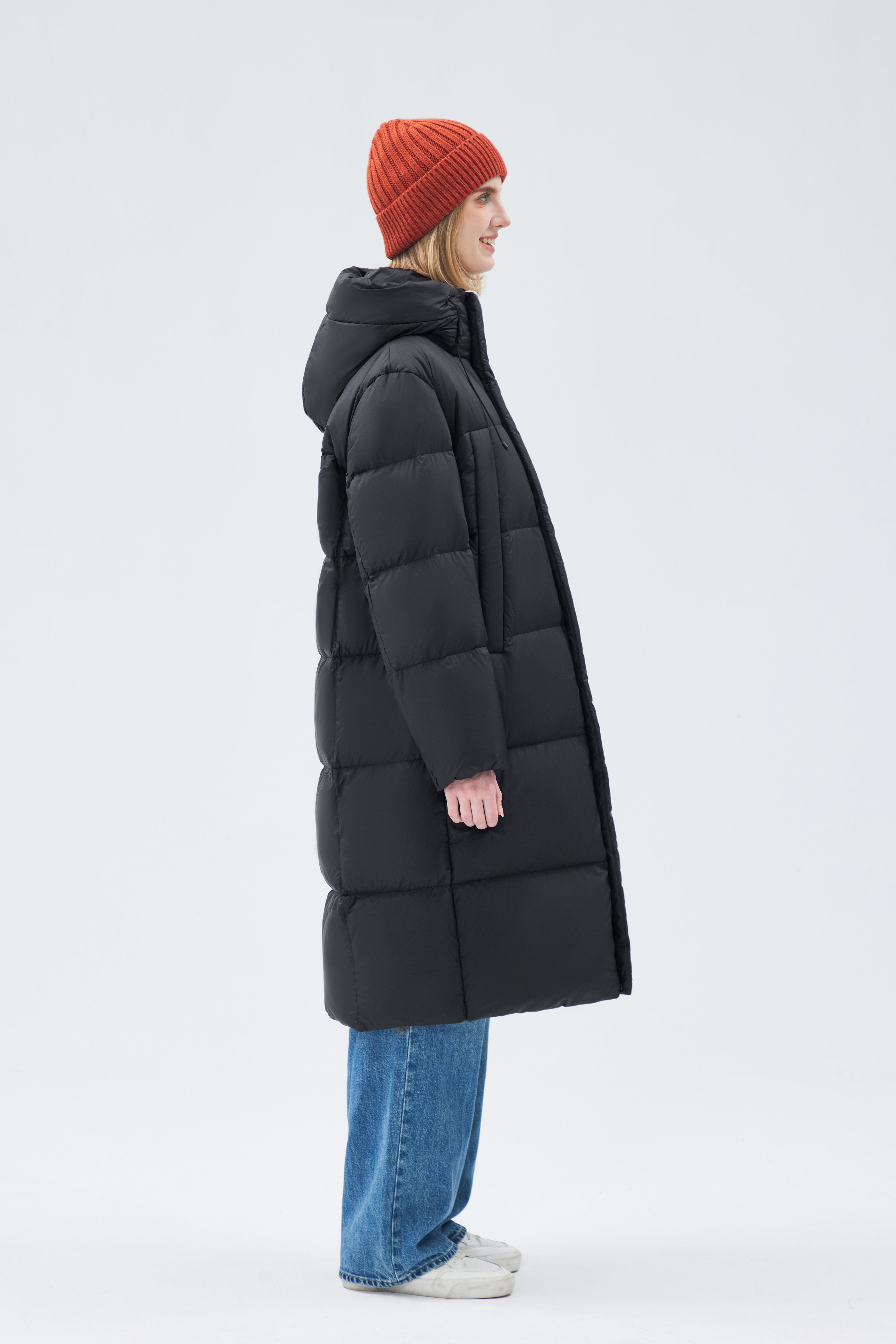 Long Puffer Down Woman Jacket