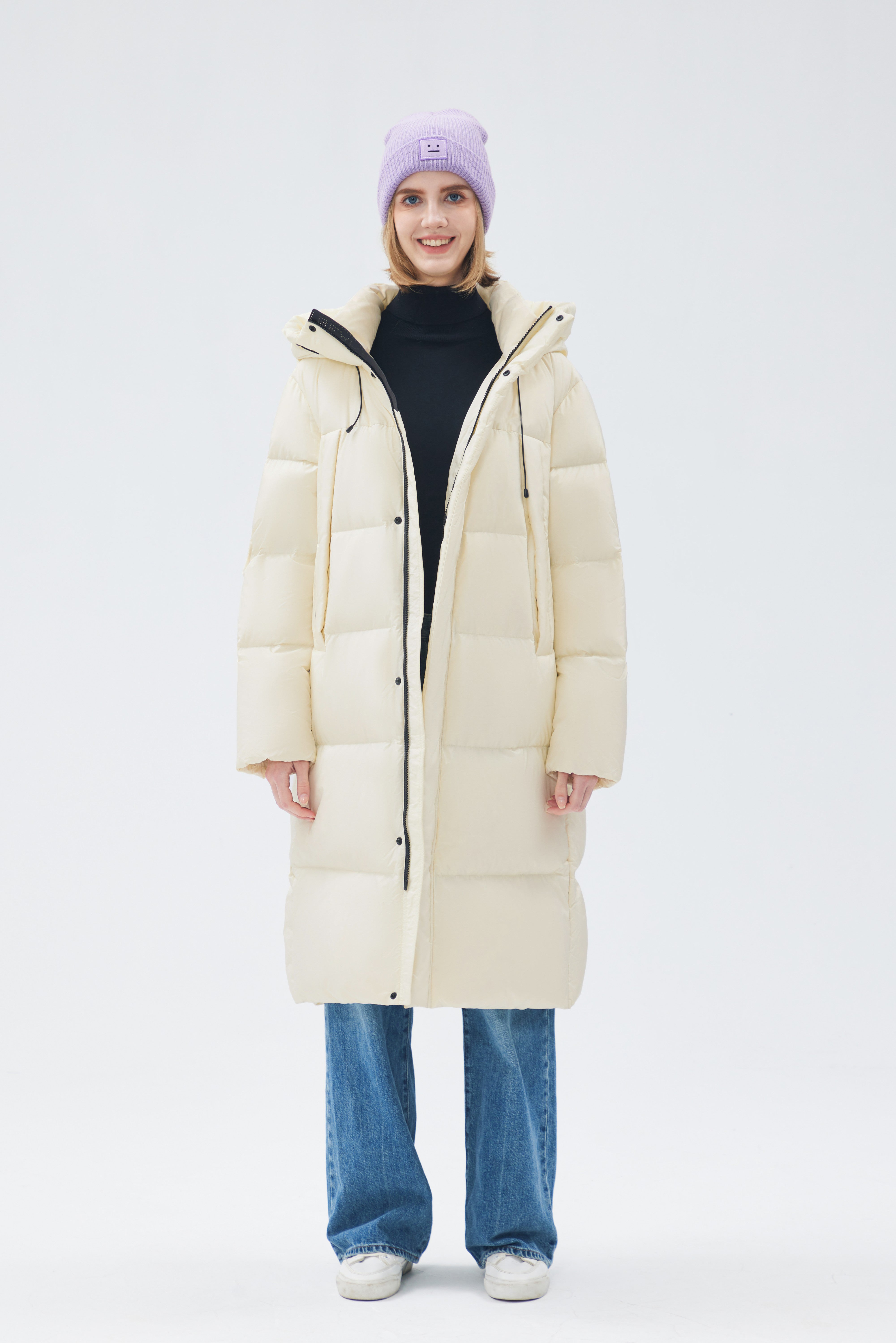Long Puffer Down Woman Jacket