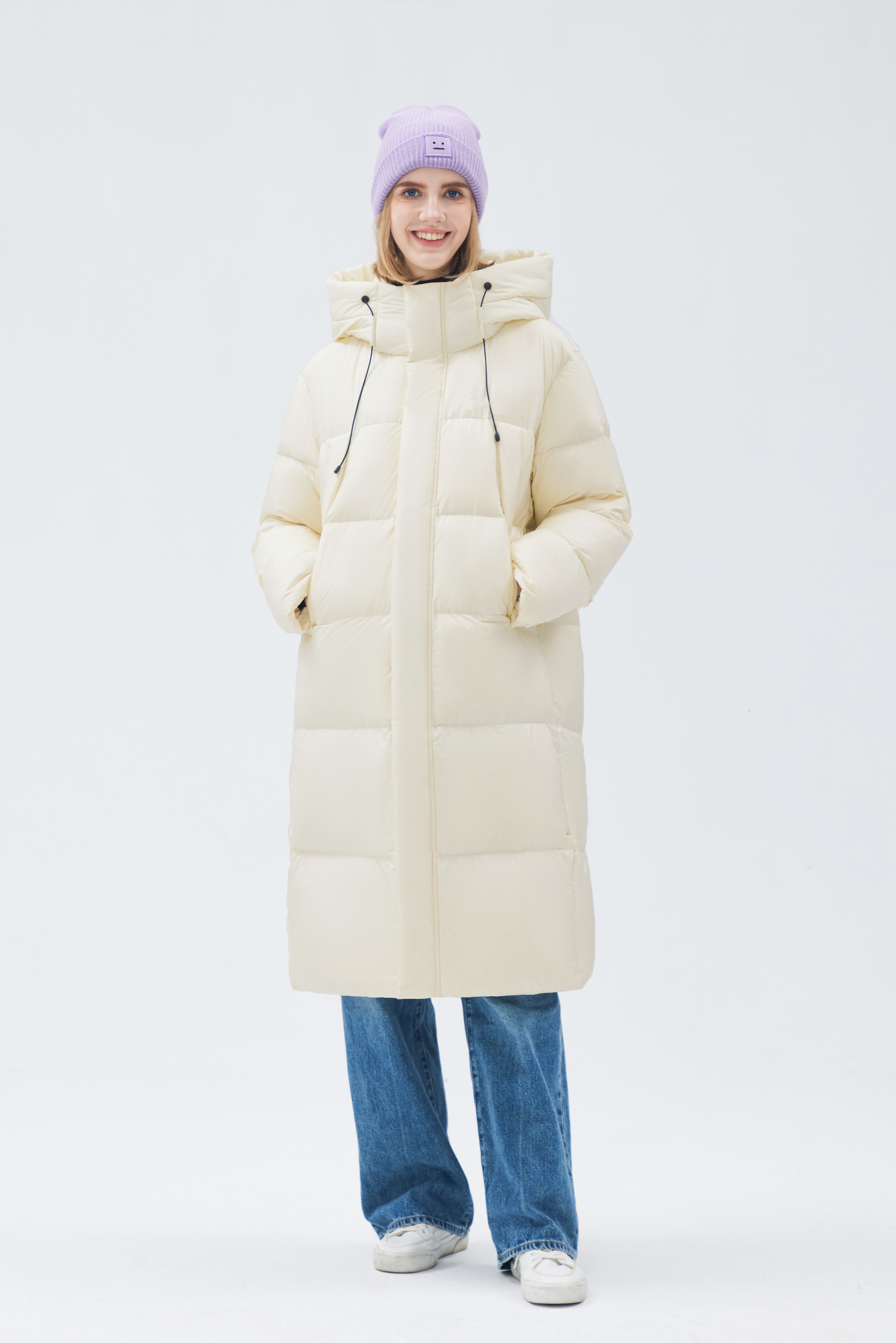 Long Puffer Down Woman Jacket