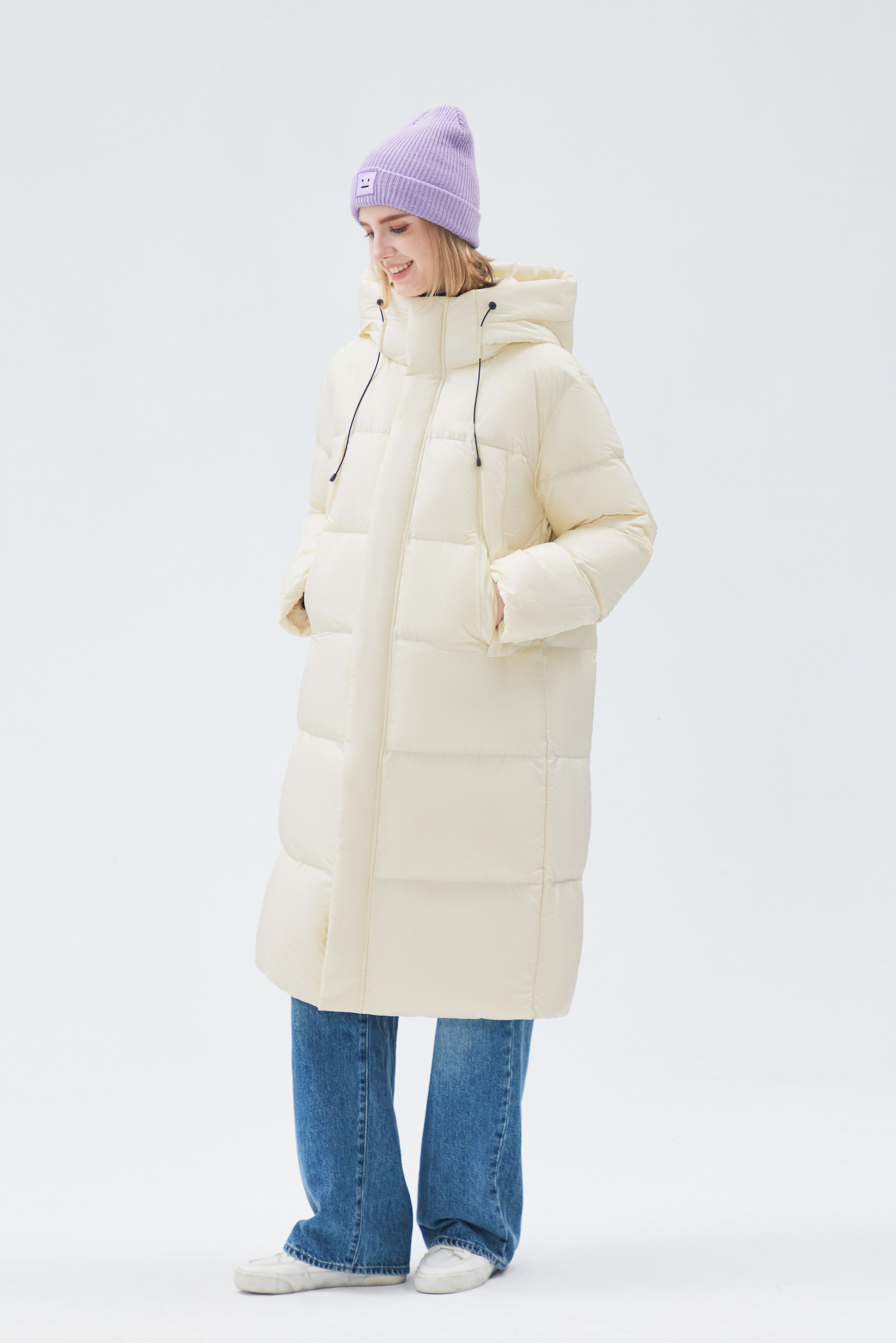 Long Puffer Down Woman Jacket