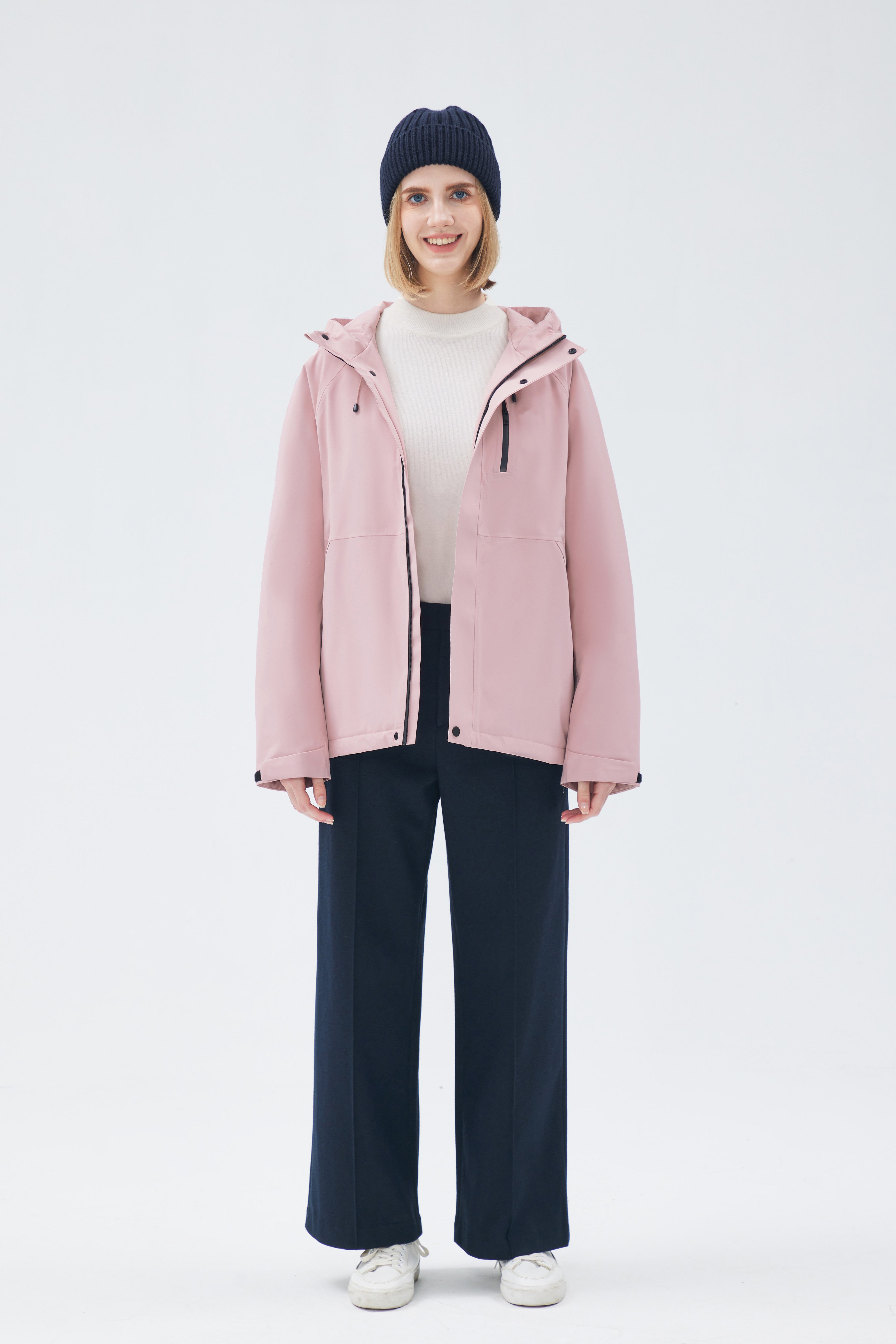 Duck Down-Filler Woman Waterproof Jacket