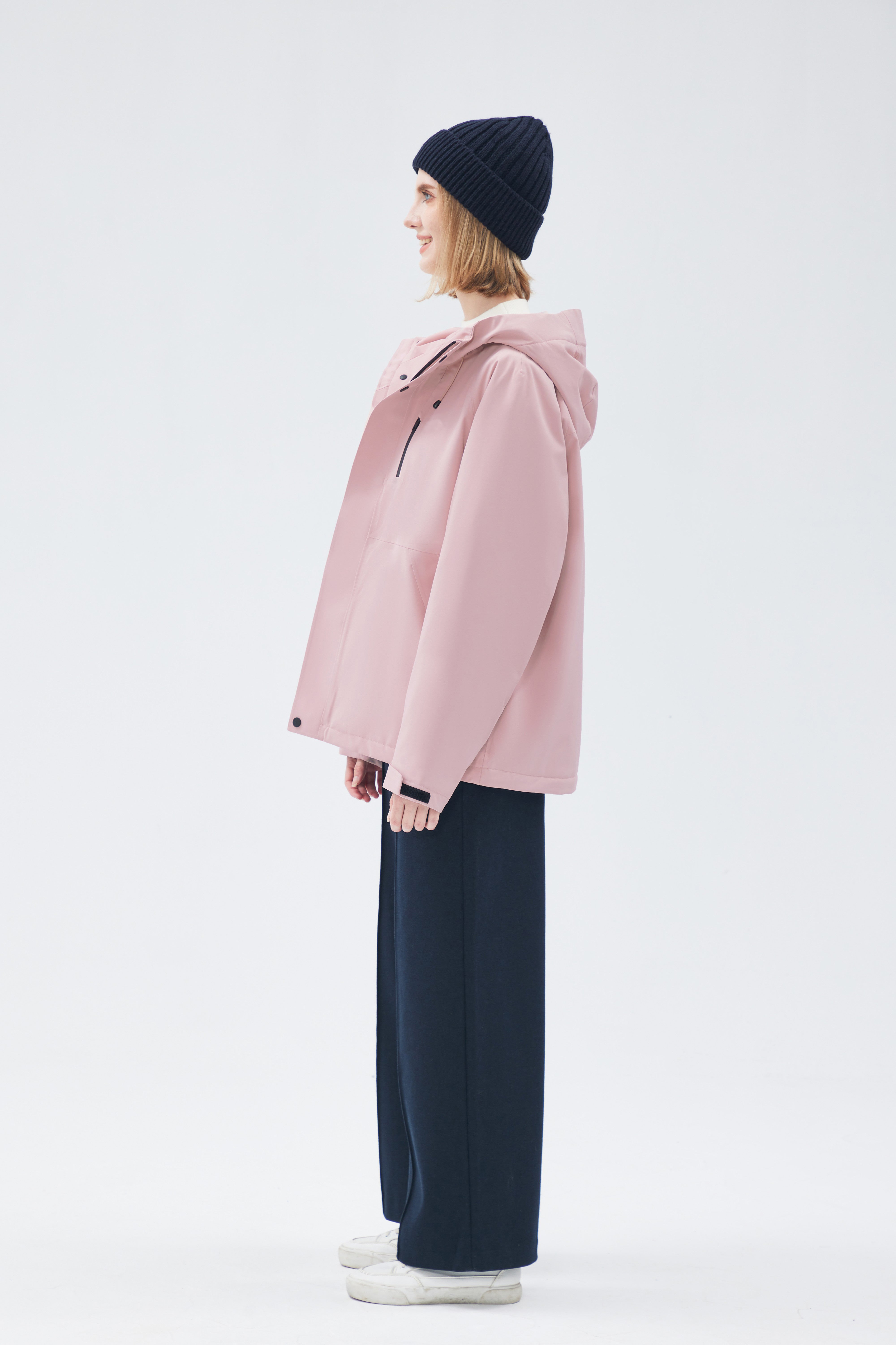 Duck Down-Filler Woman Waterproof Jacket