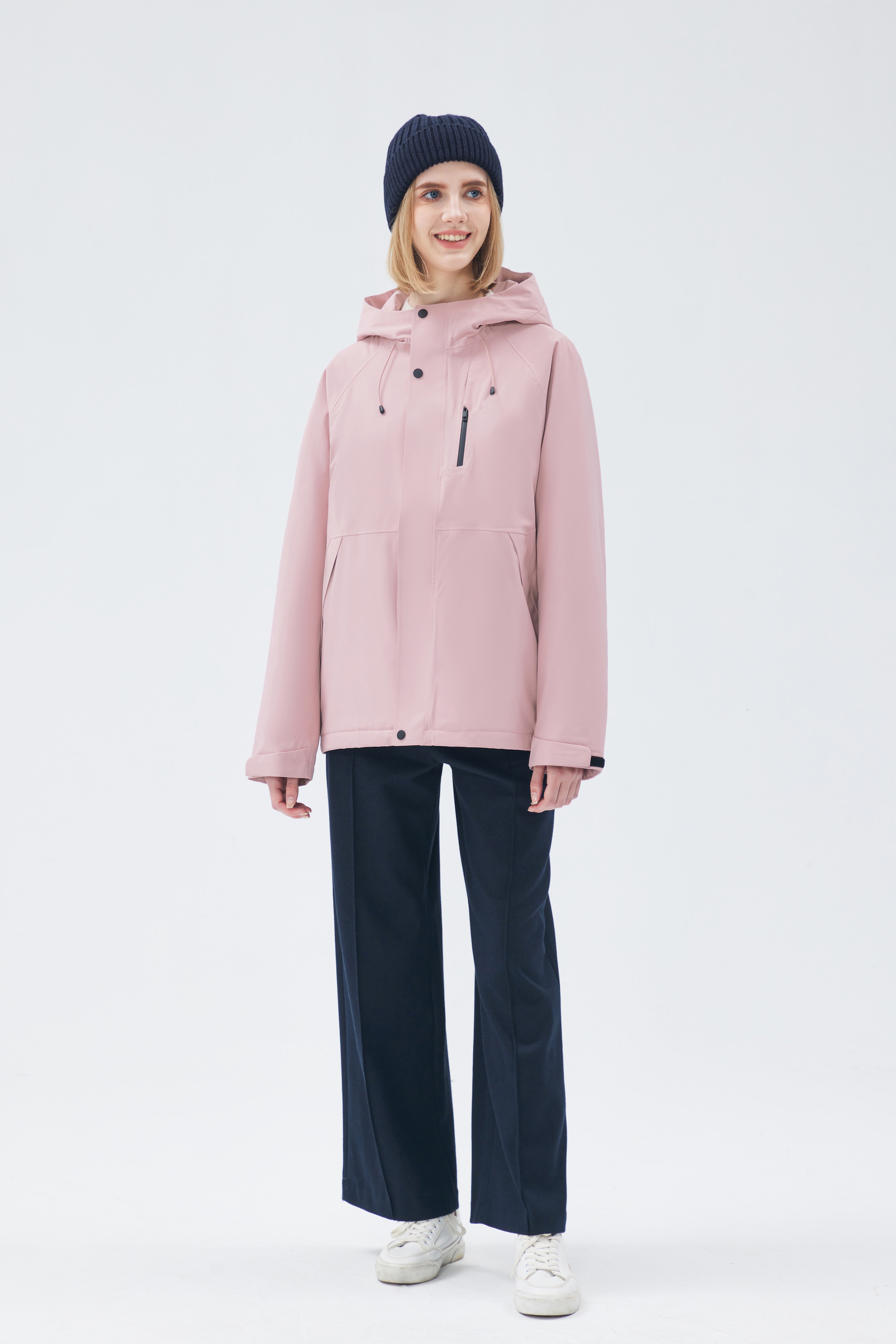 Duck Down-Filler Woman Waterproof Jacket