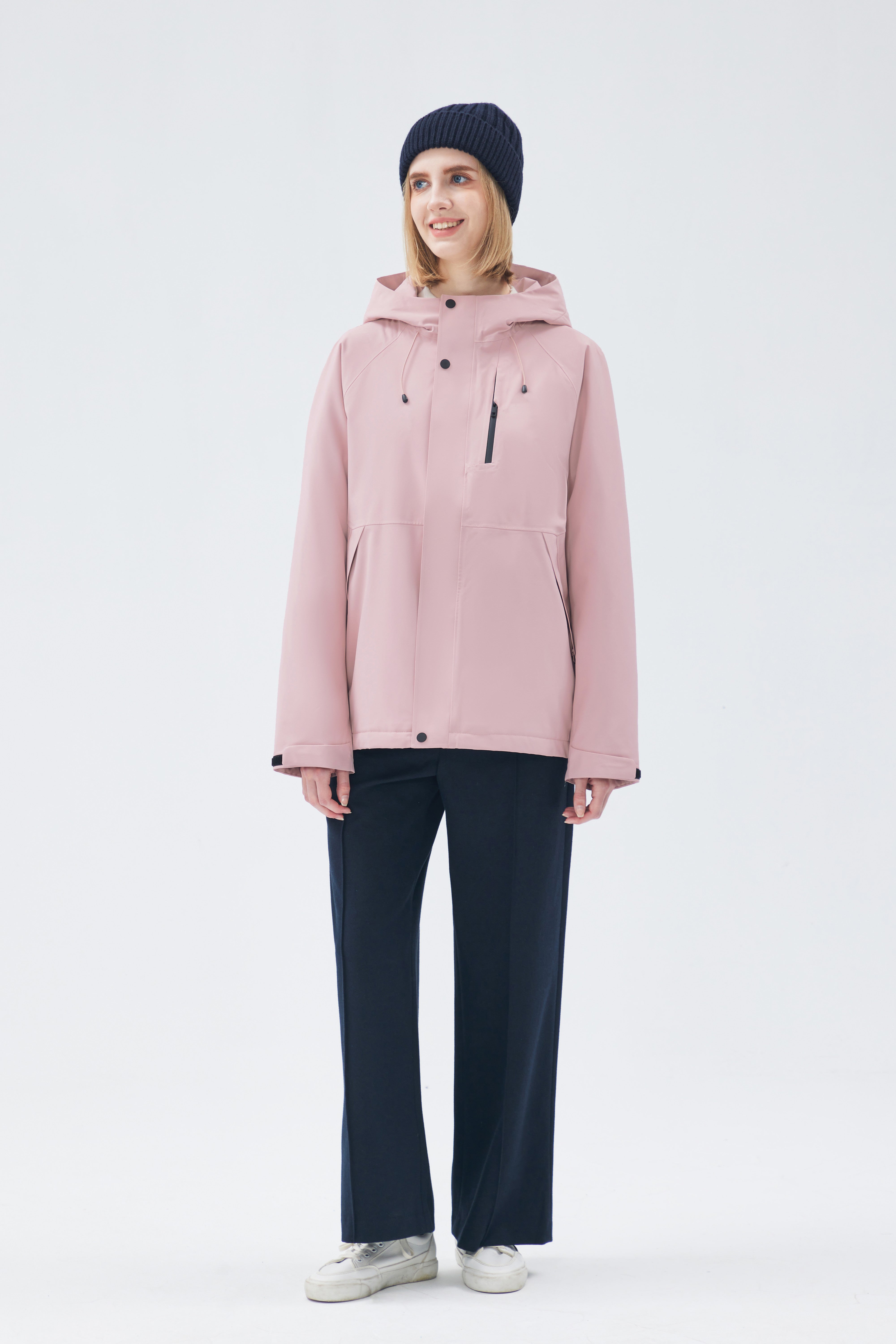Duck Down-Filler Woman Waterproof Jacket