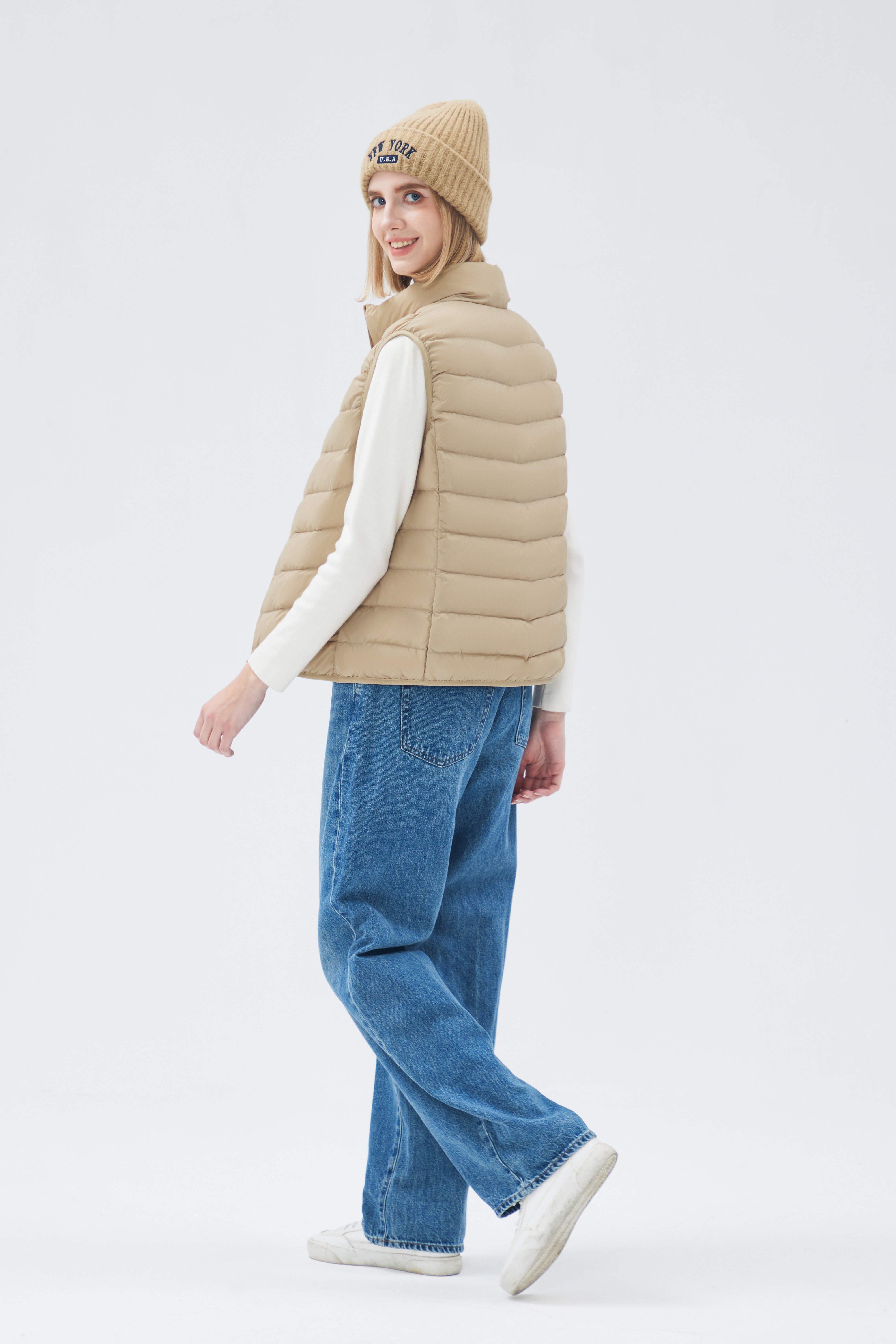 Lightweight Down Packable Woman Vest