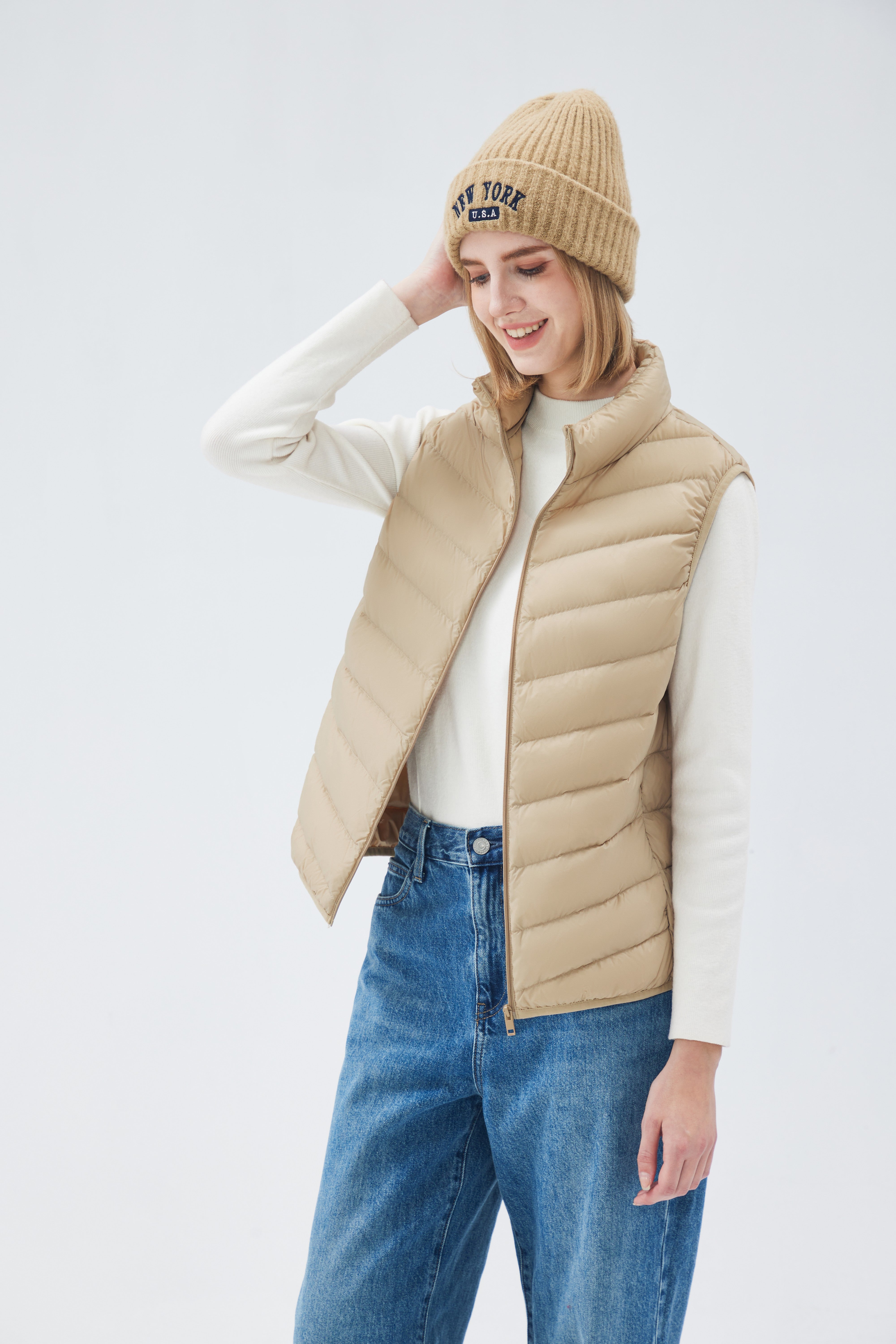 Lightweight Down Packable Woman Vest
