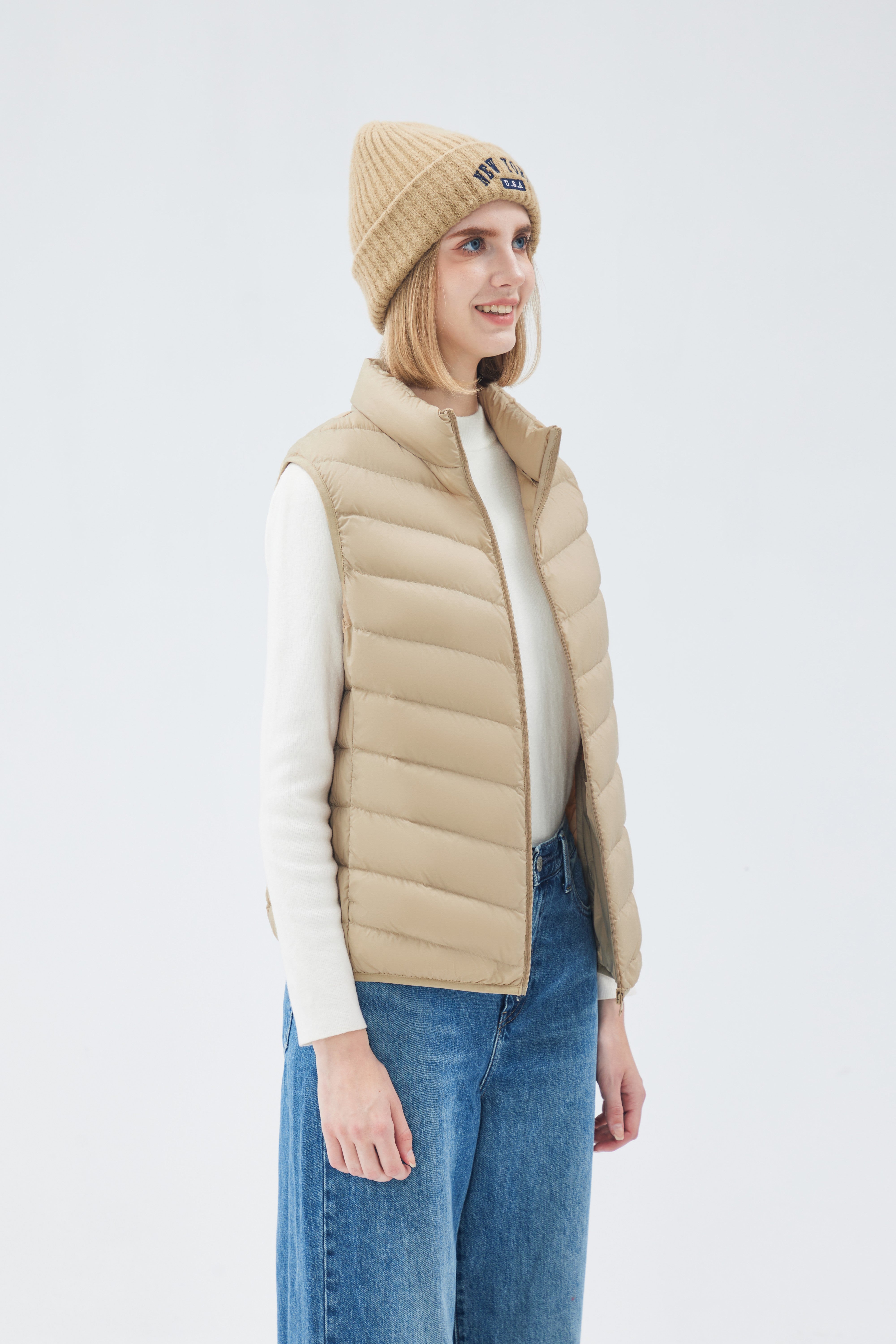 Lightweight Down Packable Woman Vest