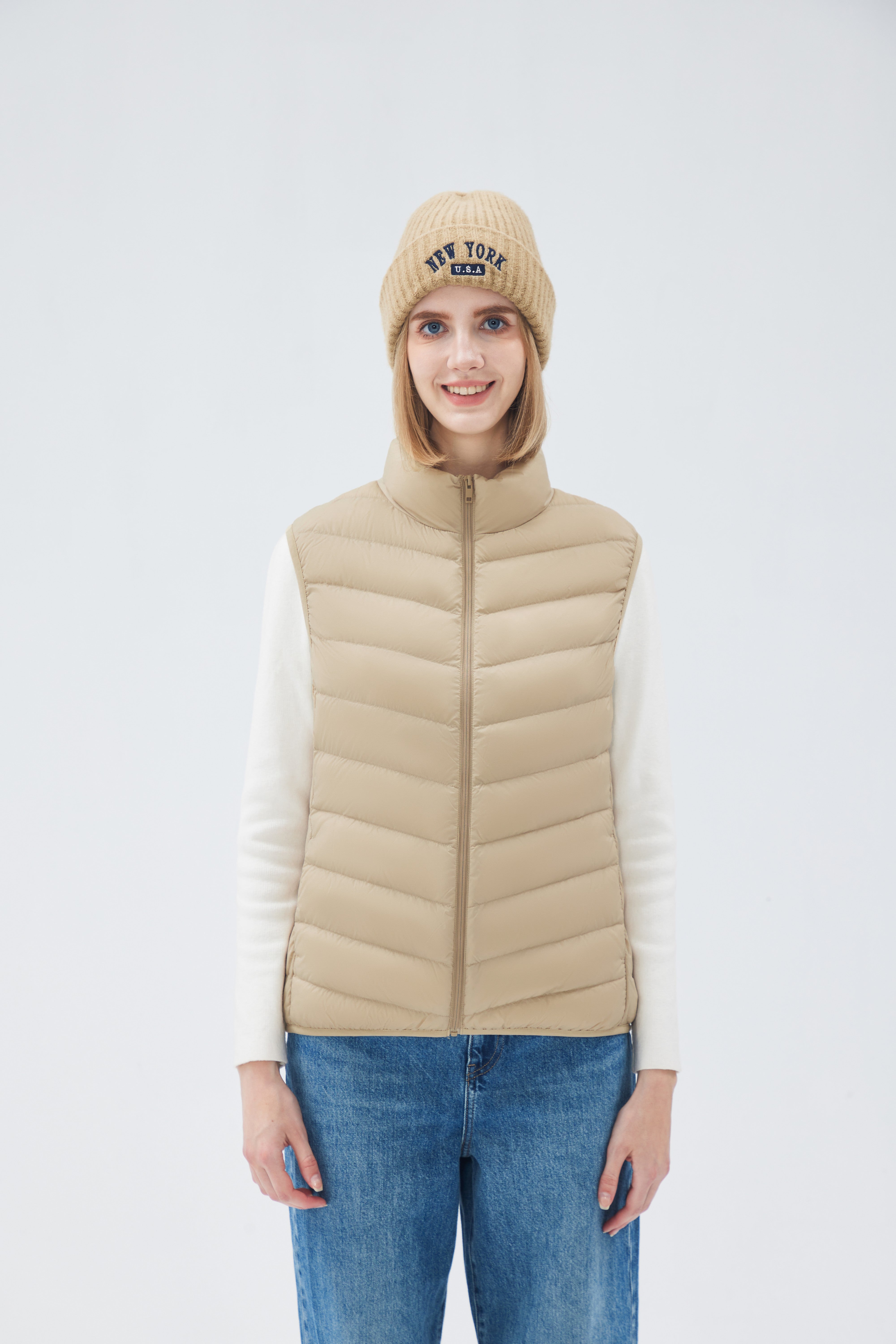 Lightweight Down Packable Woman Vest