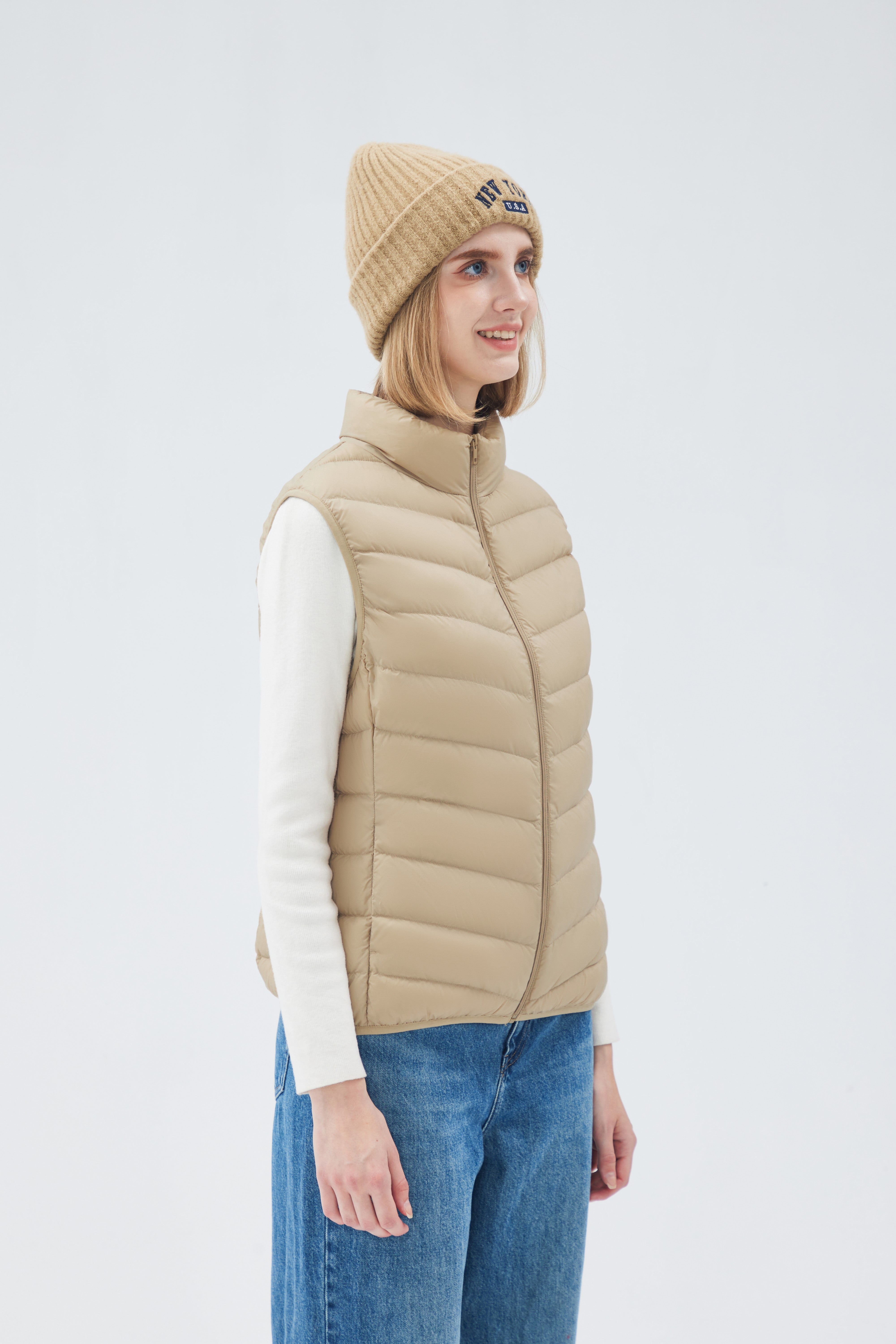 Lightweight Down Packable Woman Vest