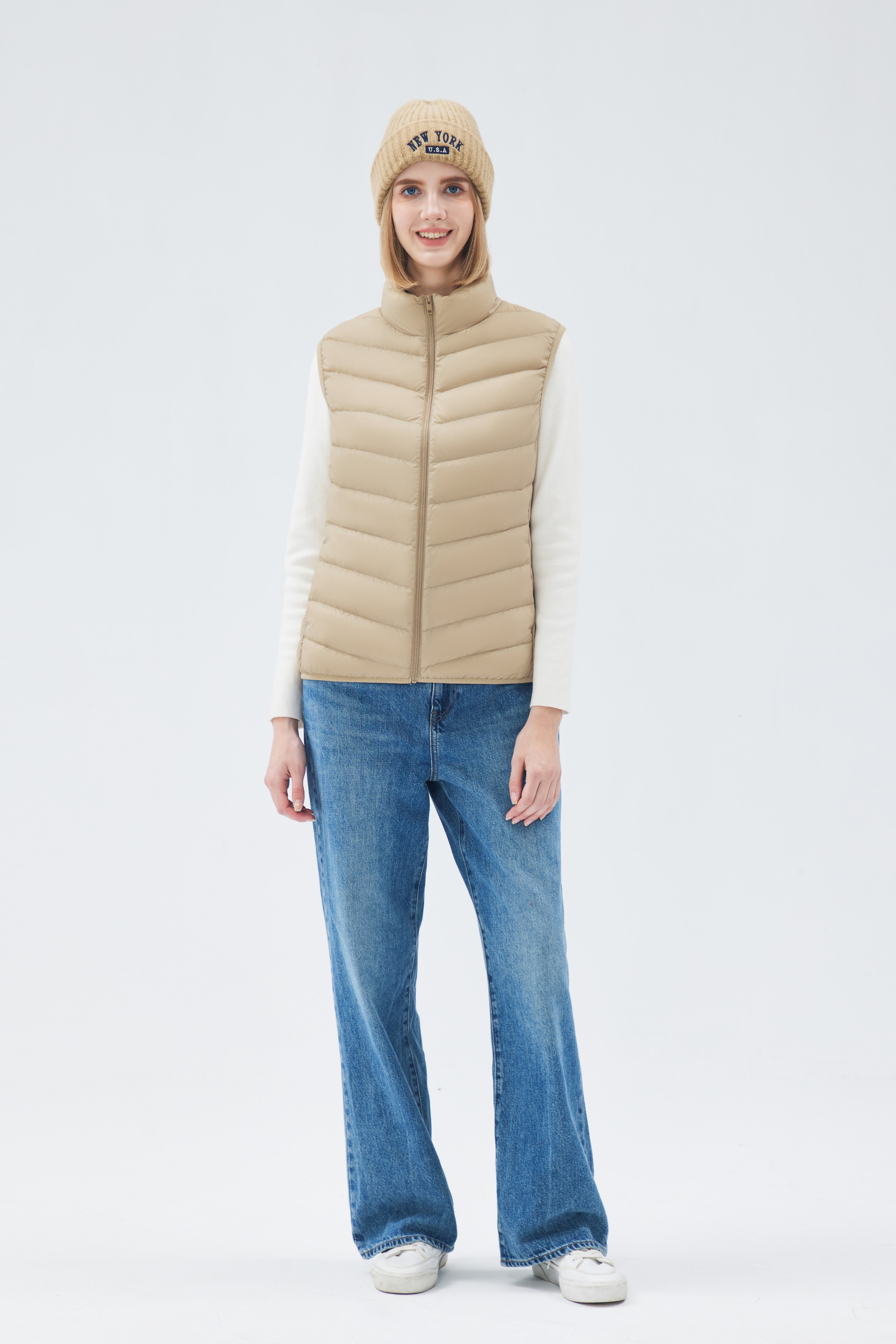 Lightweight Down Packable Woman Vest