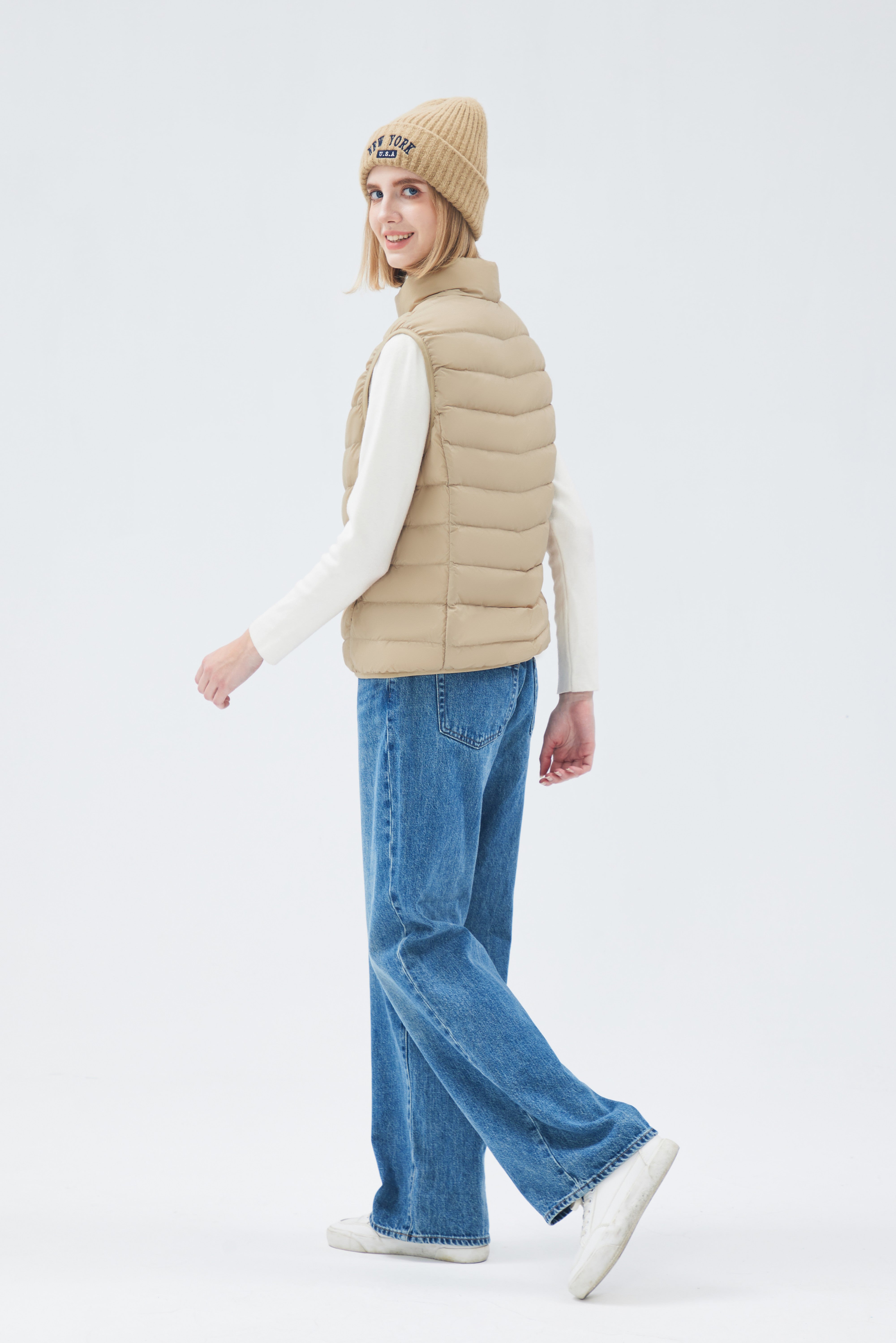 Lightweight Down Packable Woman Vest