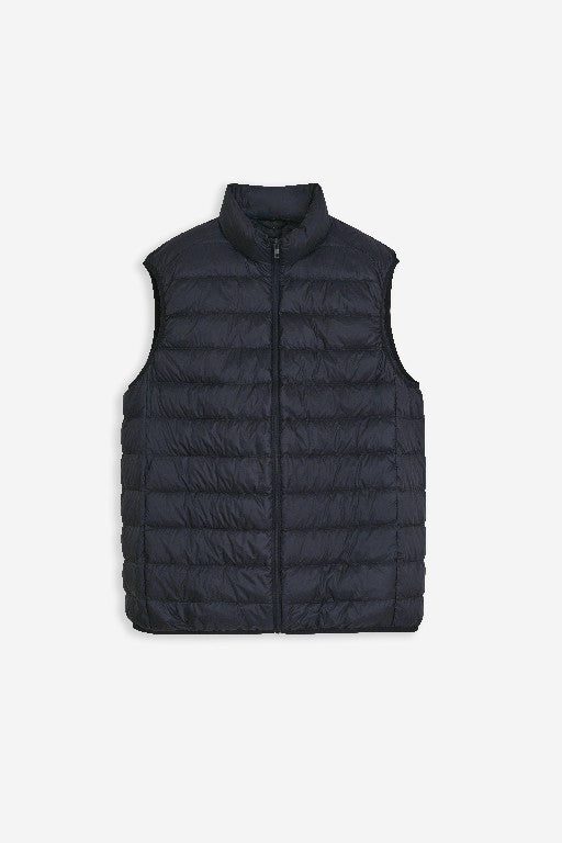 Lightweight Stand-collar Man Down Vest