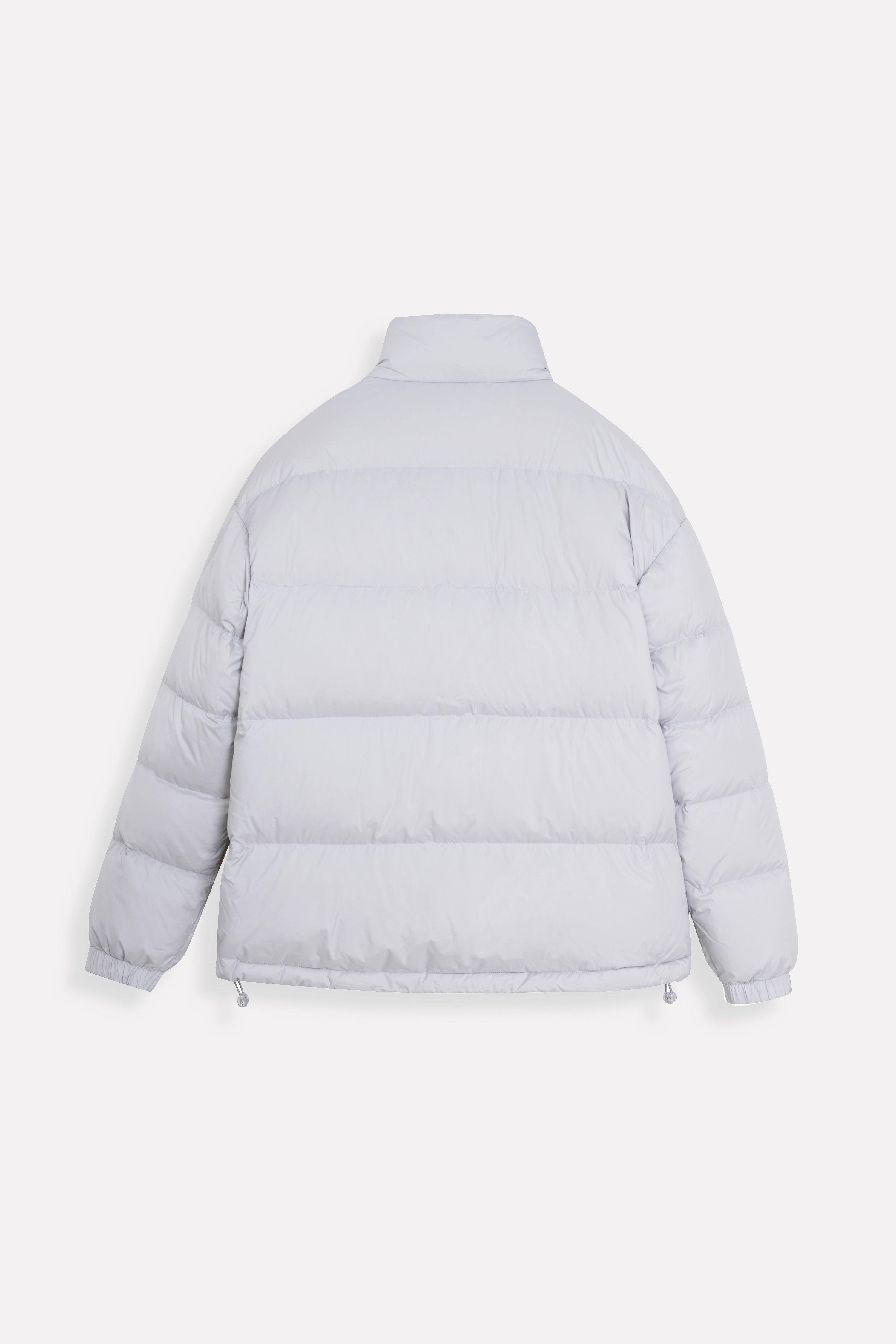 Satin-finish Nylon Puffer Down Woman Jacket