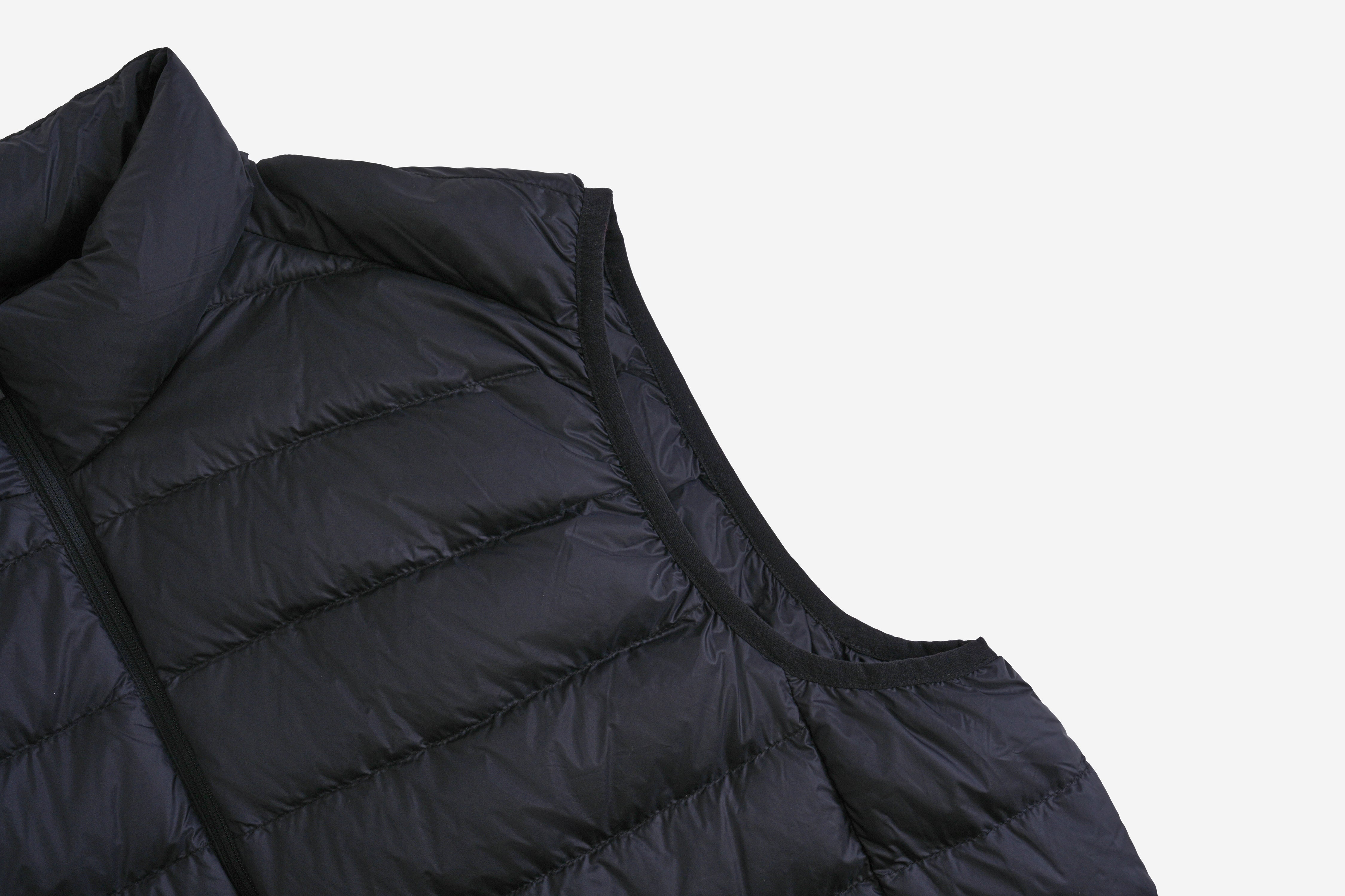 Lightweight Stand-collar Man Down Vest