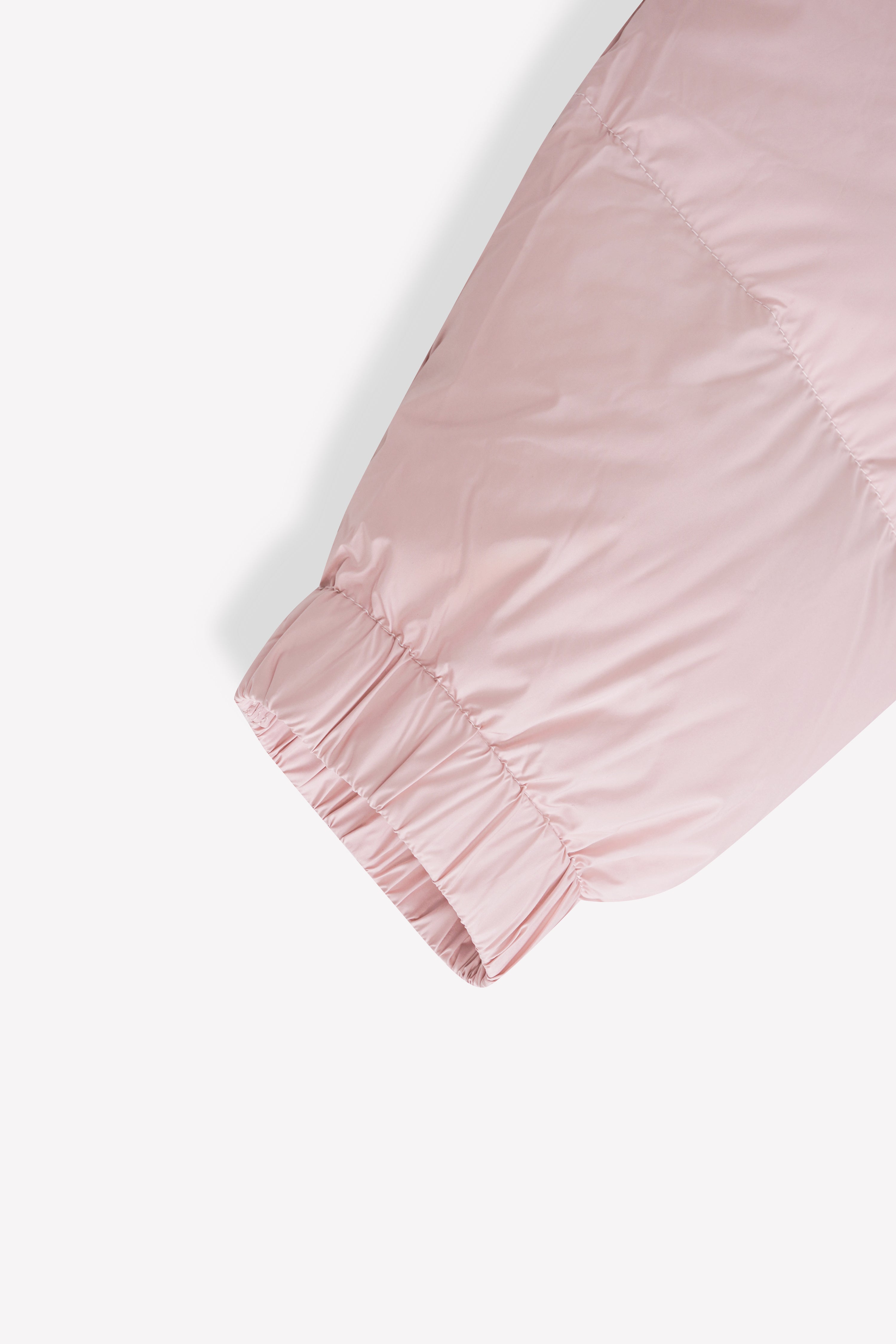 Satin-finish Nylon Puffer Down Woman Jacket