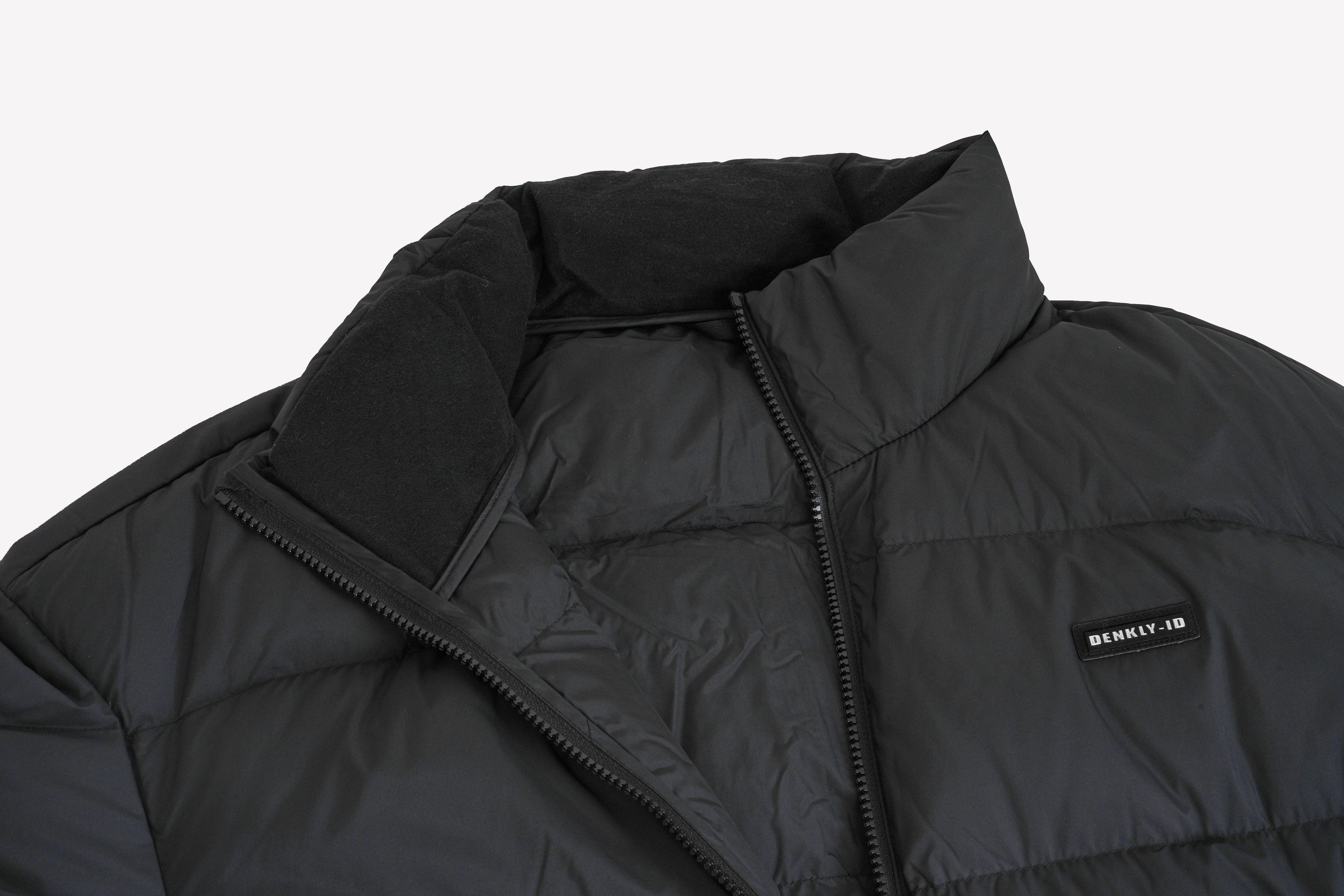 Satin-finish Nylon Puffer Down Woman Jacket