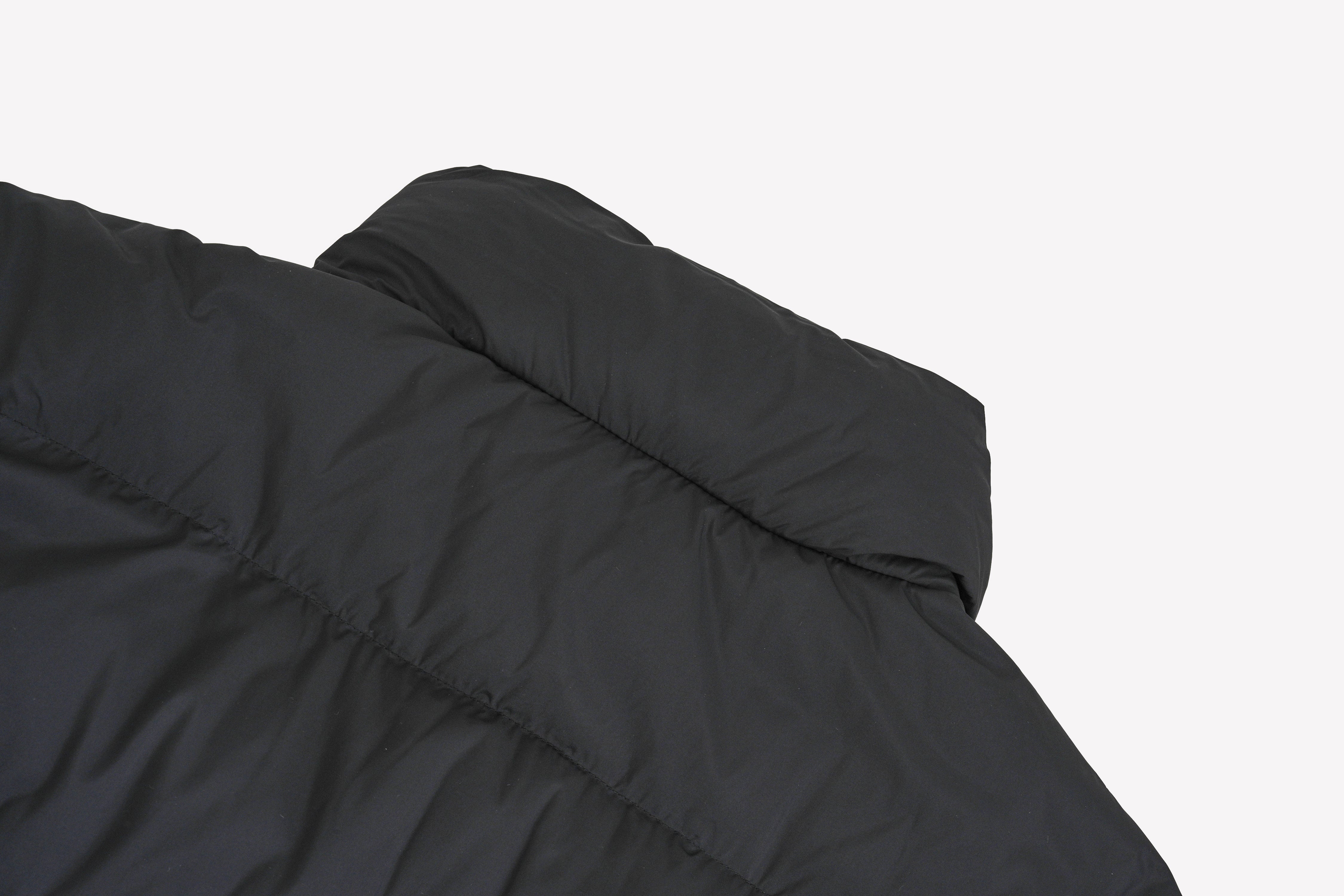 Satin-finish Nylon Puffer Down Woman Jacket