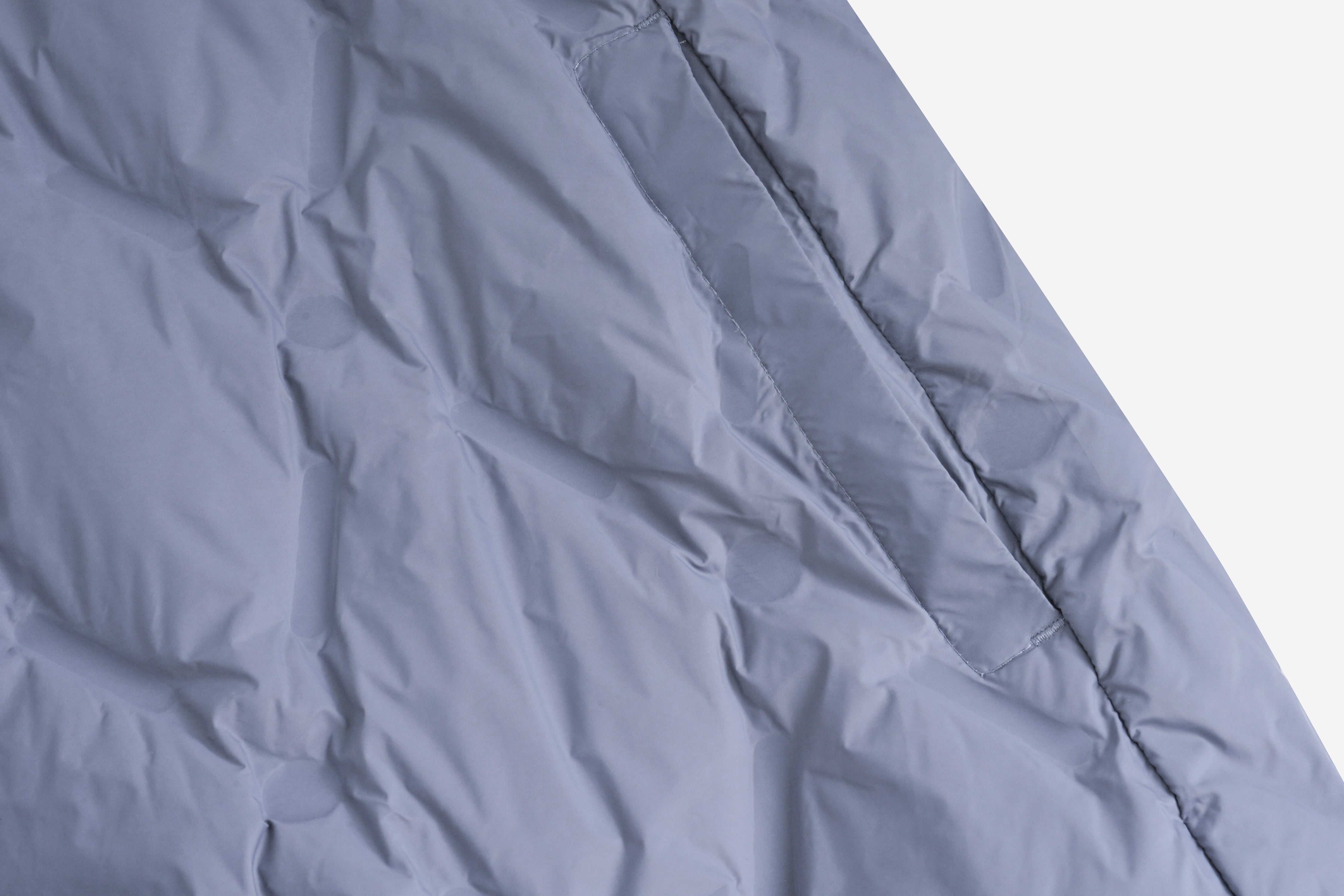 Lightweight Packable Collarless Man Down Jacket
