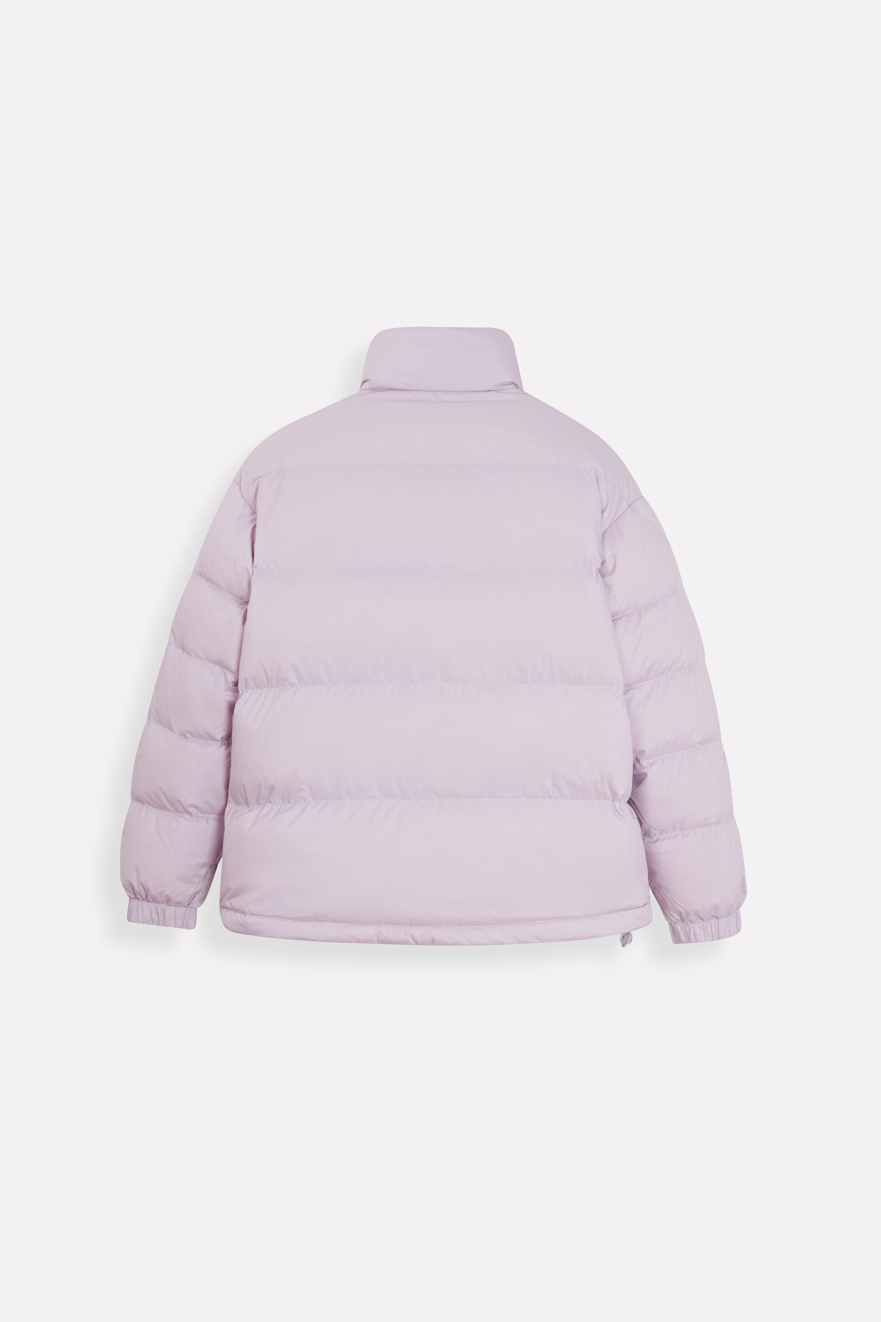 Satin-finish Nylon Puffer Down Woman Jacket