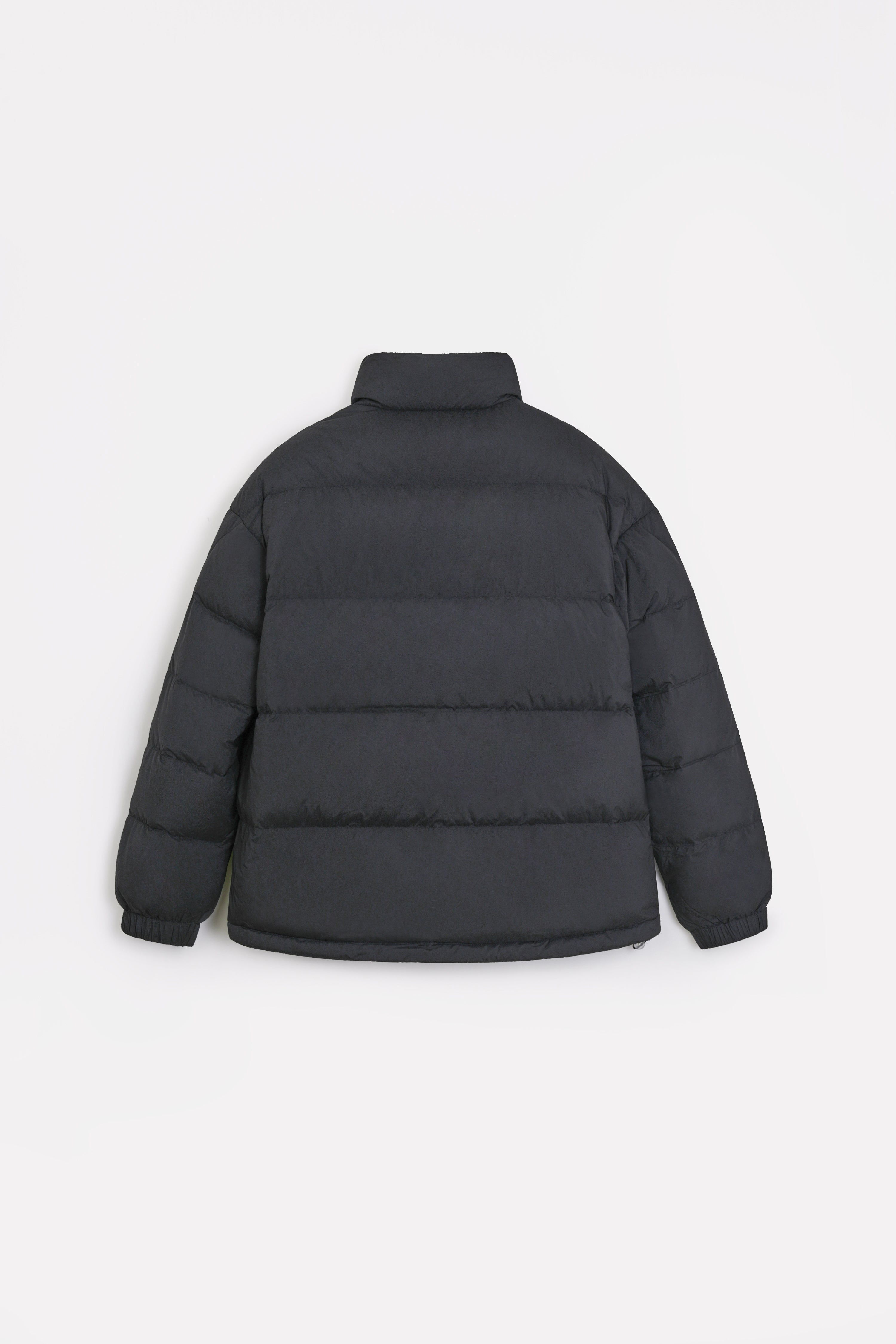 Satin-finish Nylon Puffer Down Woman Jacket