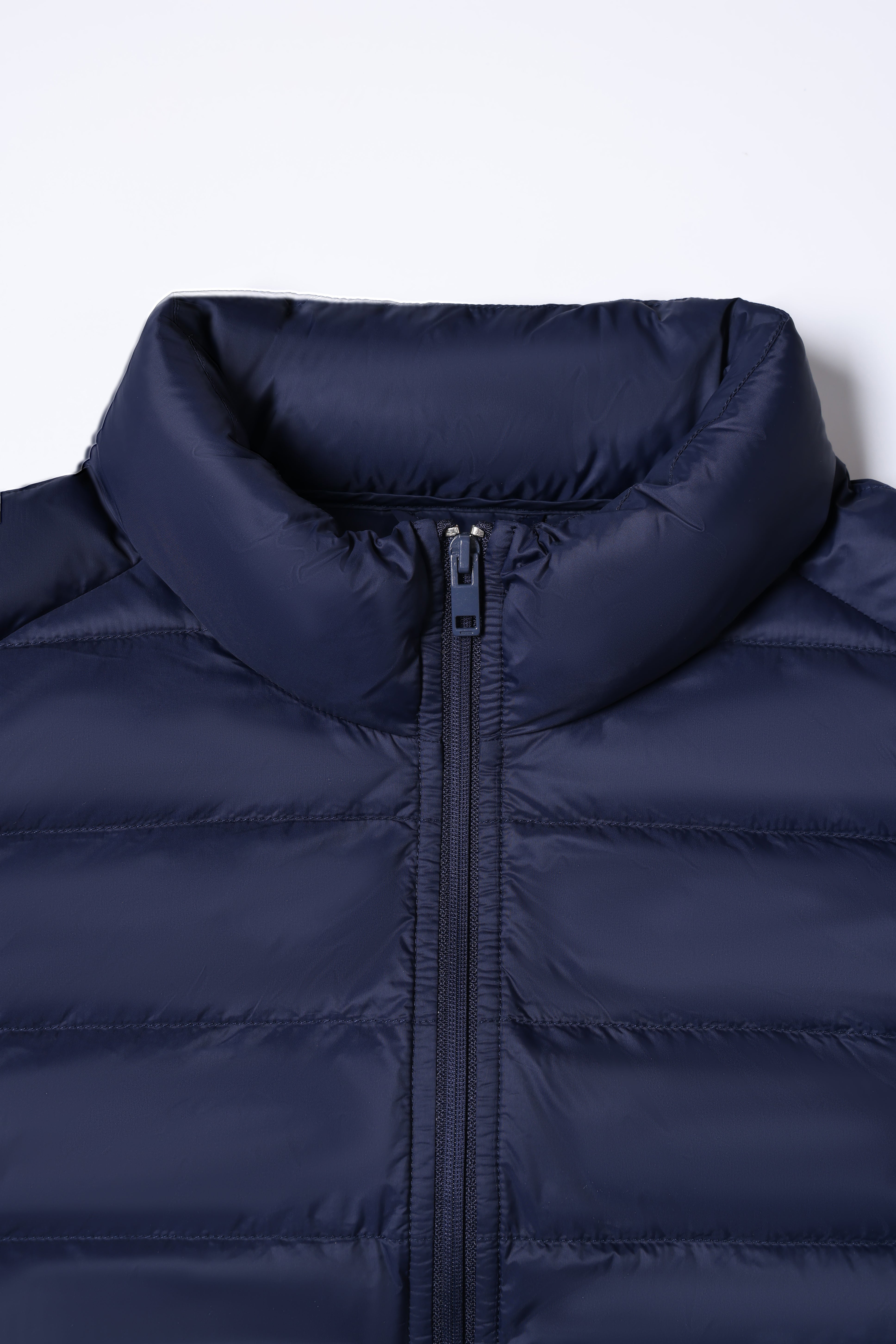 Lightweight Stand-collar Man Down Vest