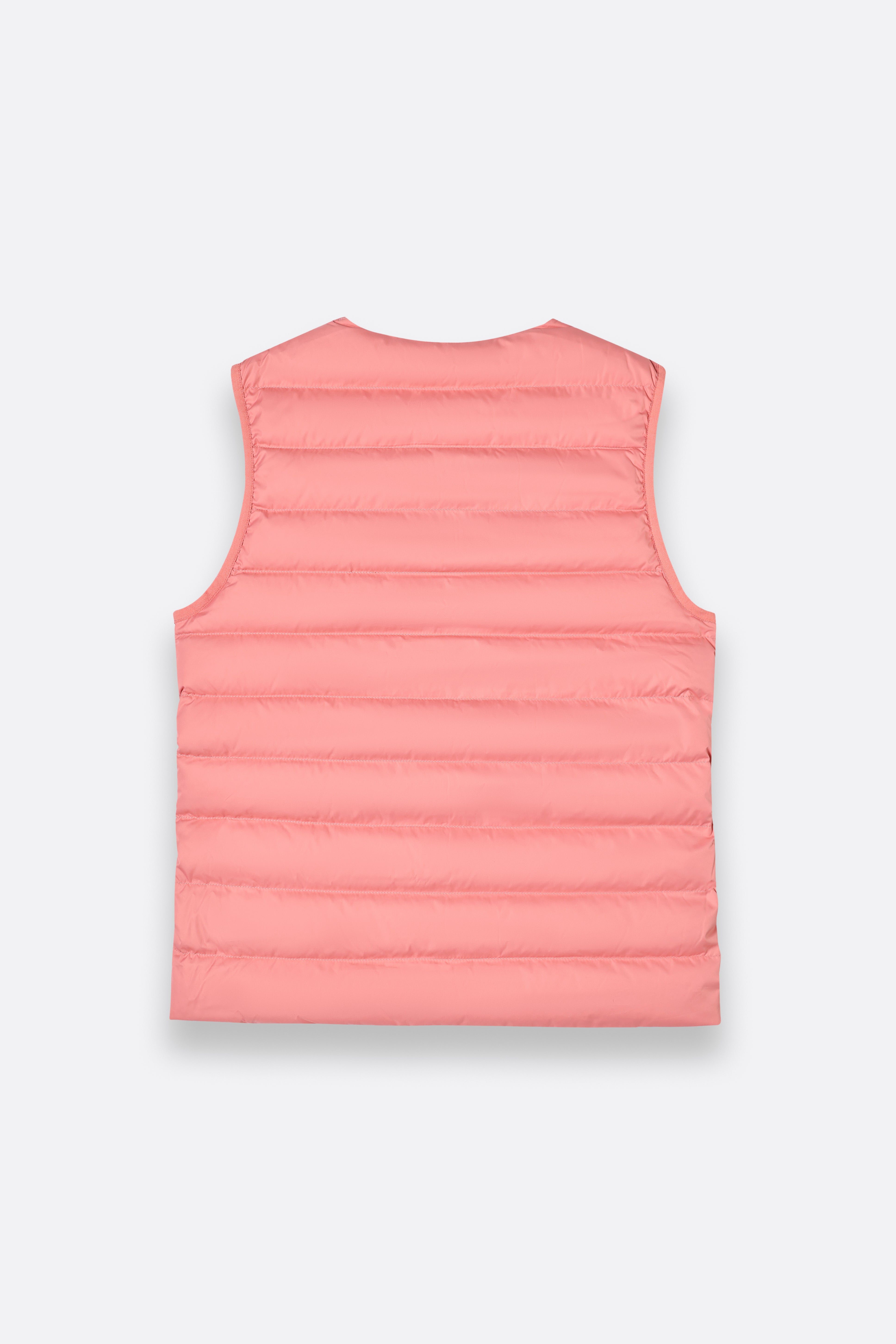Lightweight Sleeveless V-Neck Woman Down Vest